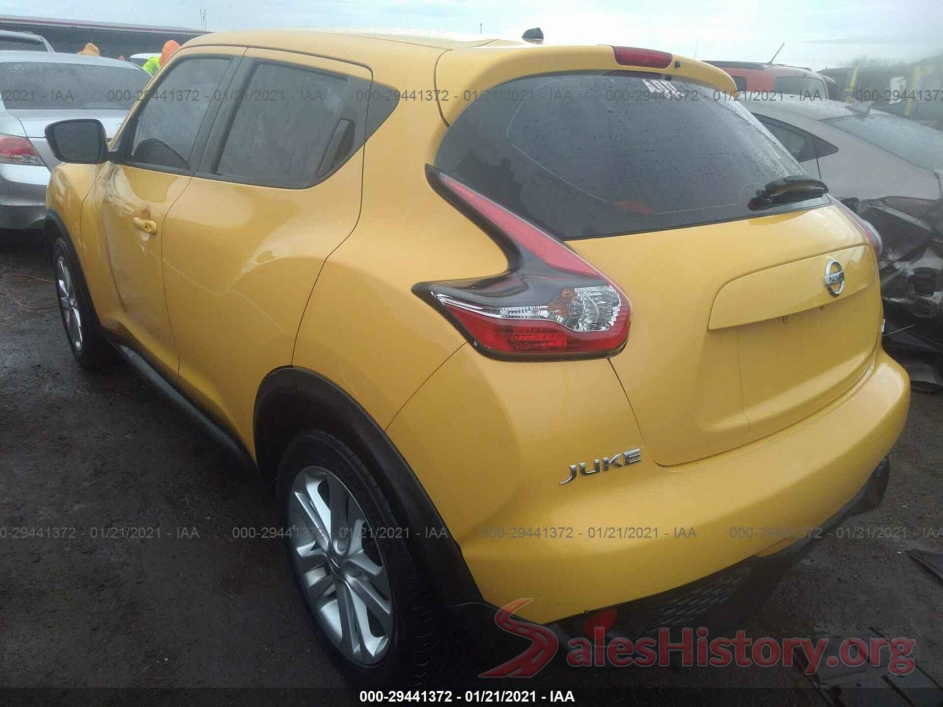 JN8AF5MV9GT656202 2016 NISSAN JUKE