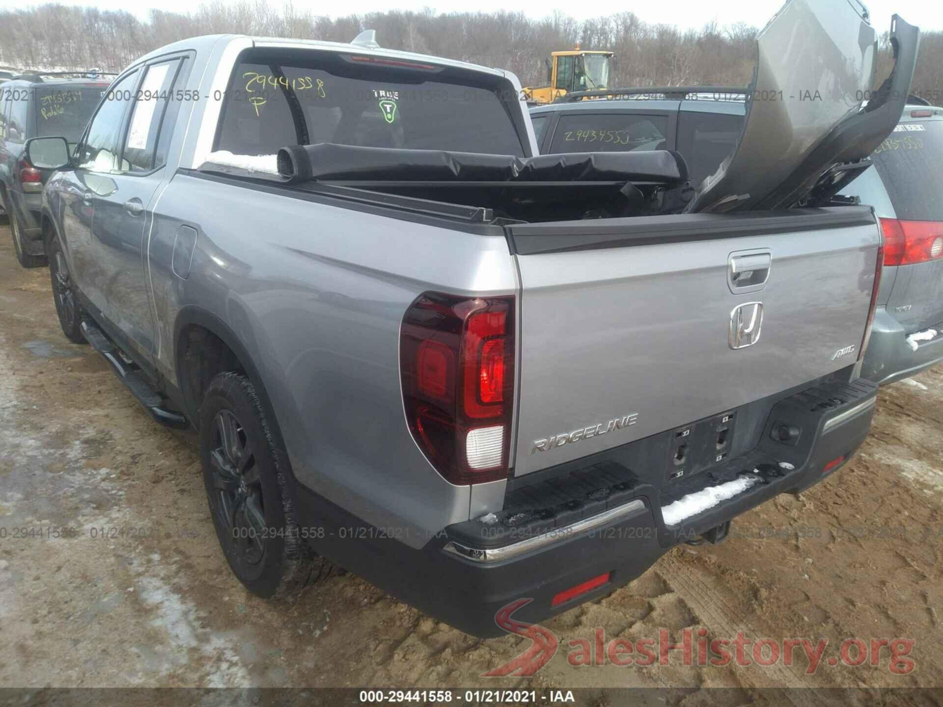 5FPYK3F12KB029896 2019 HONDA RIDGELINE