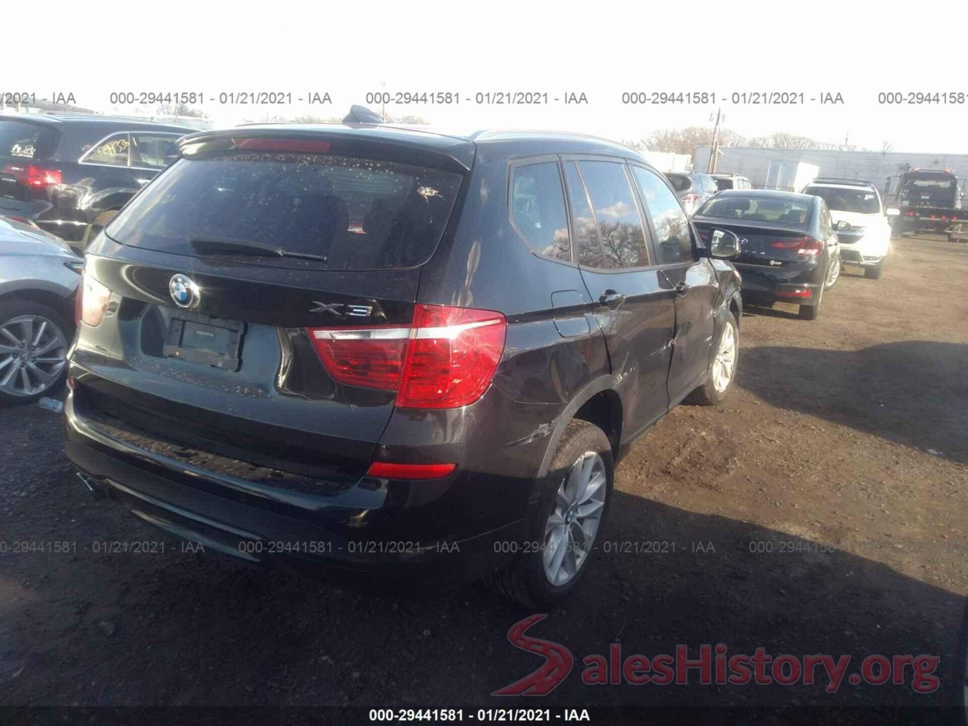 5UXWX9C33H0W70331 2017 BMW X3