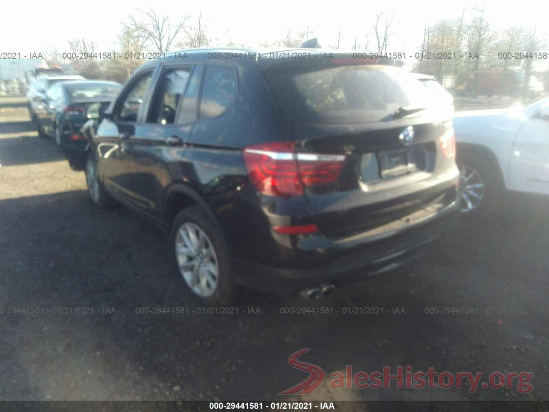 5UXWX9C33H0W70331 2017 BMW X3