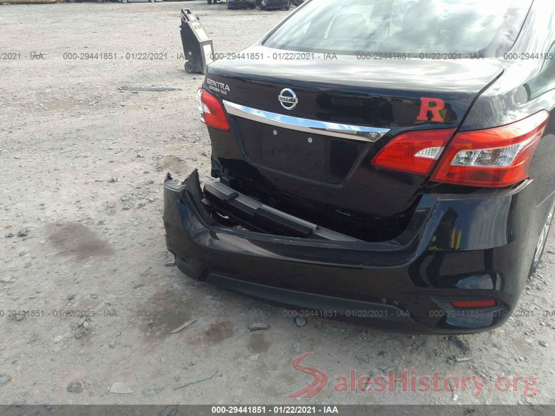 3N1AB7AP6GY260814 2016 NISSAN SENTRA