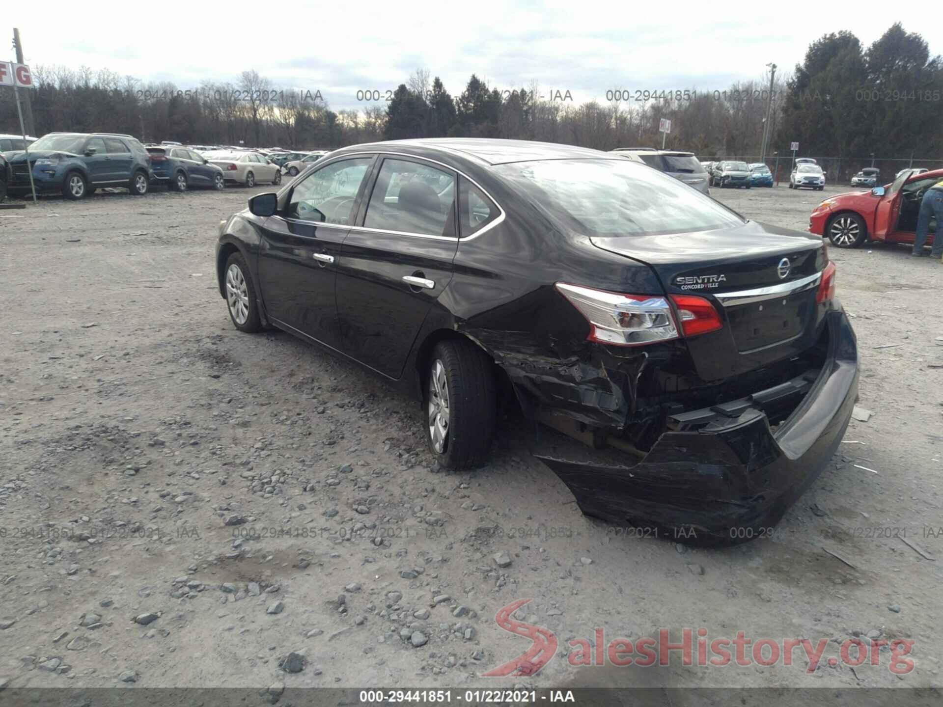 3N1AB7AP6GY260814 2016 NISSAN SENTRA