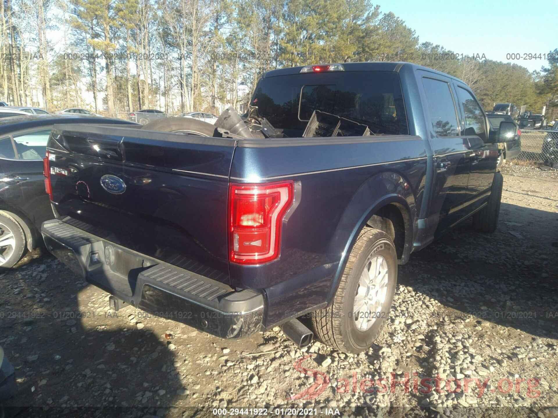 1FTEW1EP5GFB80504 2016 FORD F-150