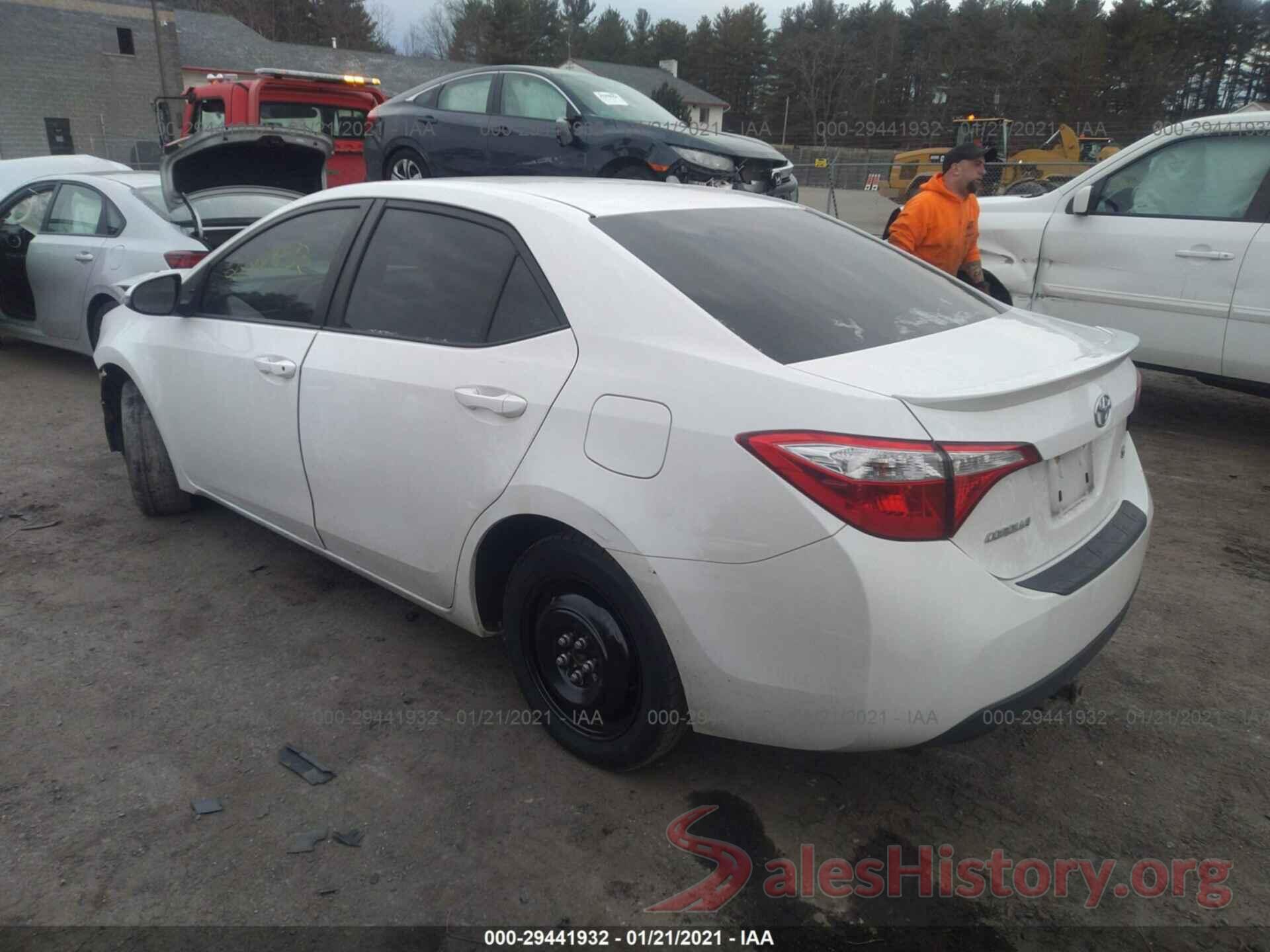 2T1BURHE4GC604734 2016 TOYOTA COROLLA