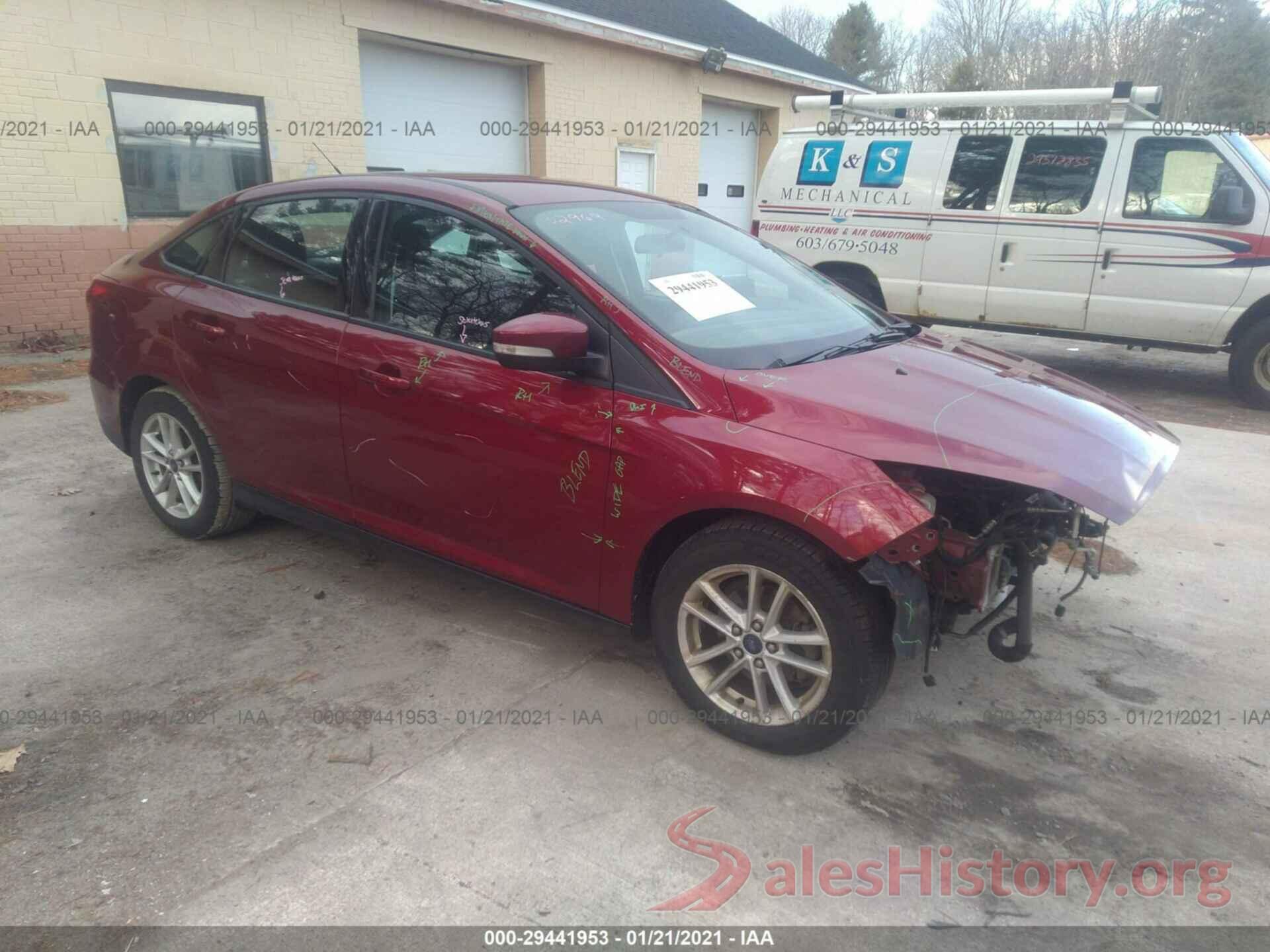 1FADP3F20GL282808 2016 FORD FOCUS