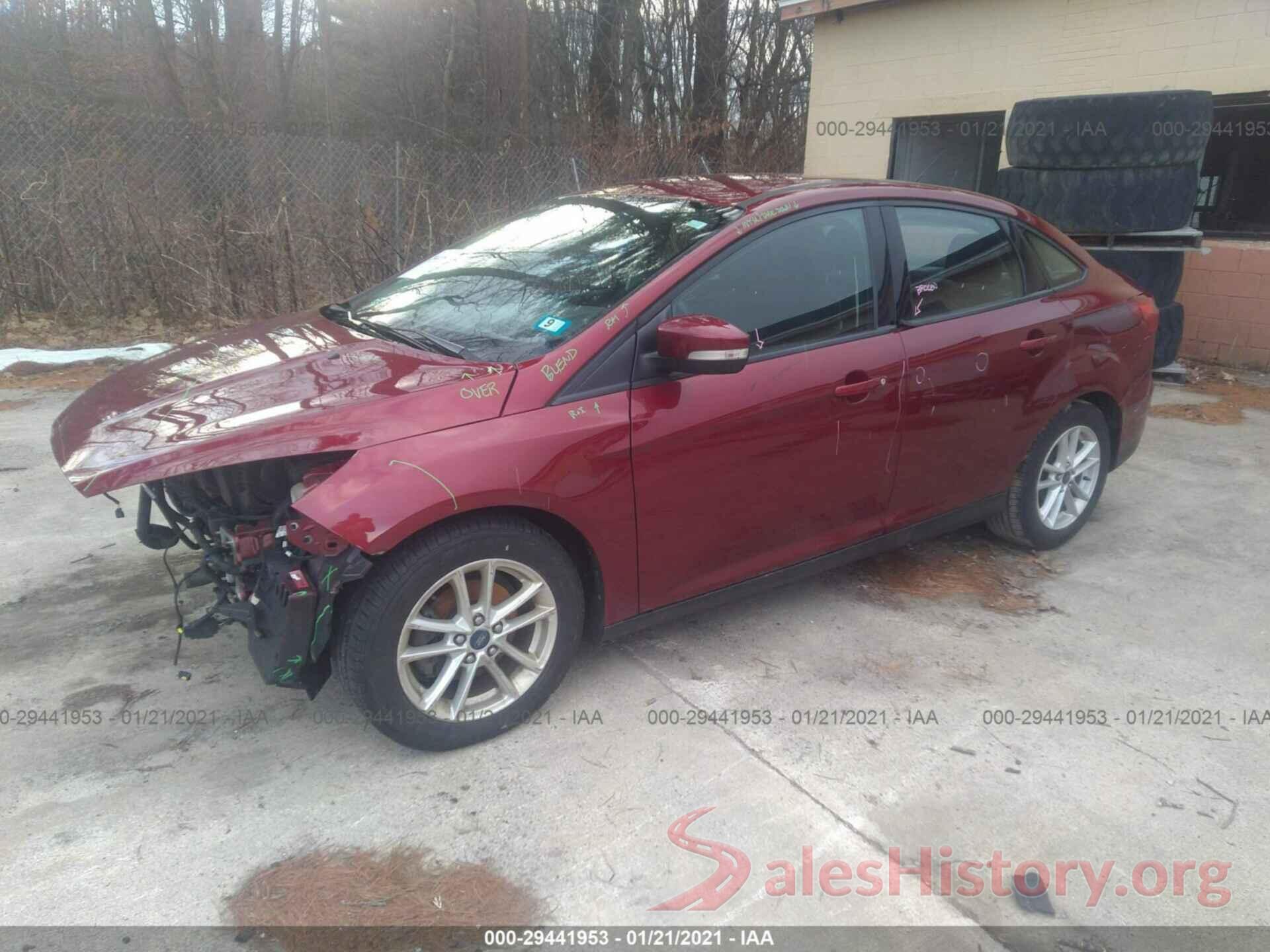 1FADP3F20GL282808 2016 FORD FOCUS