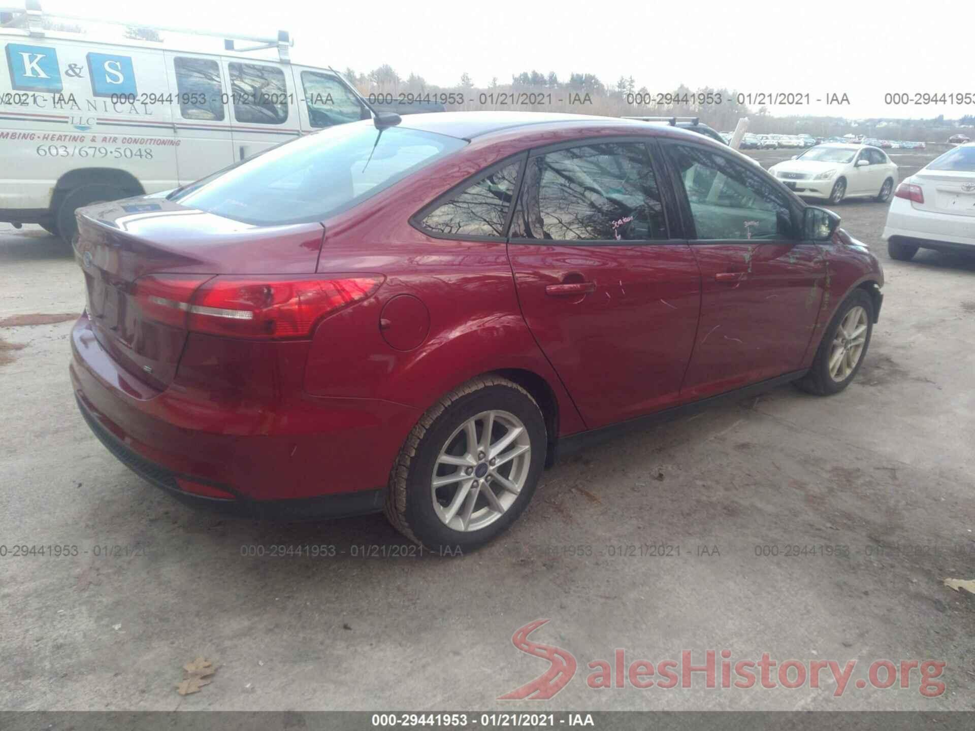 1FADP3F20GL282808 2016 FORD FOCUS