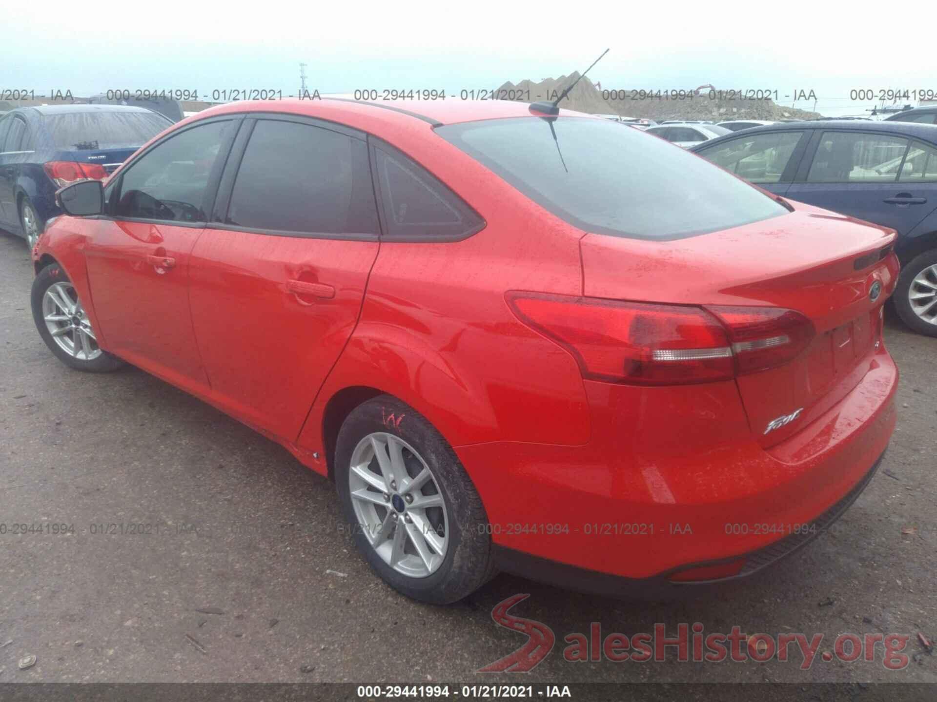 1FADP3F22GL259076 2016 FORD FOCUS