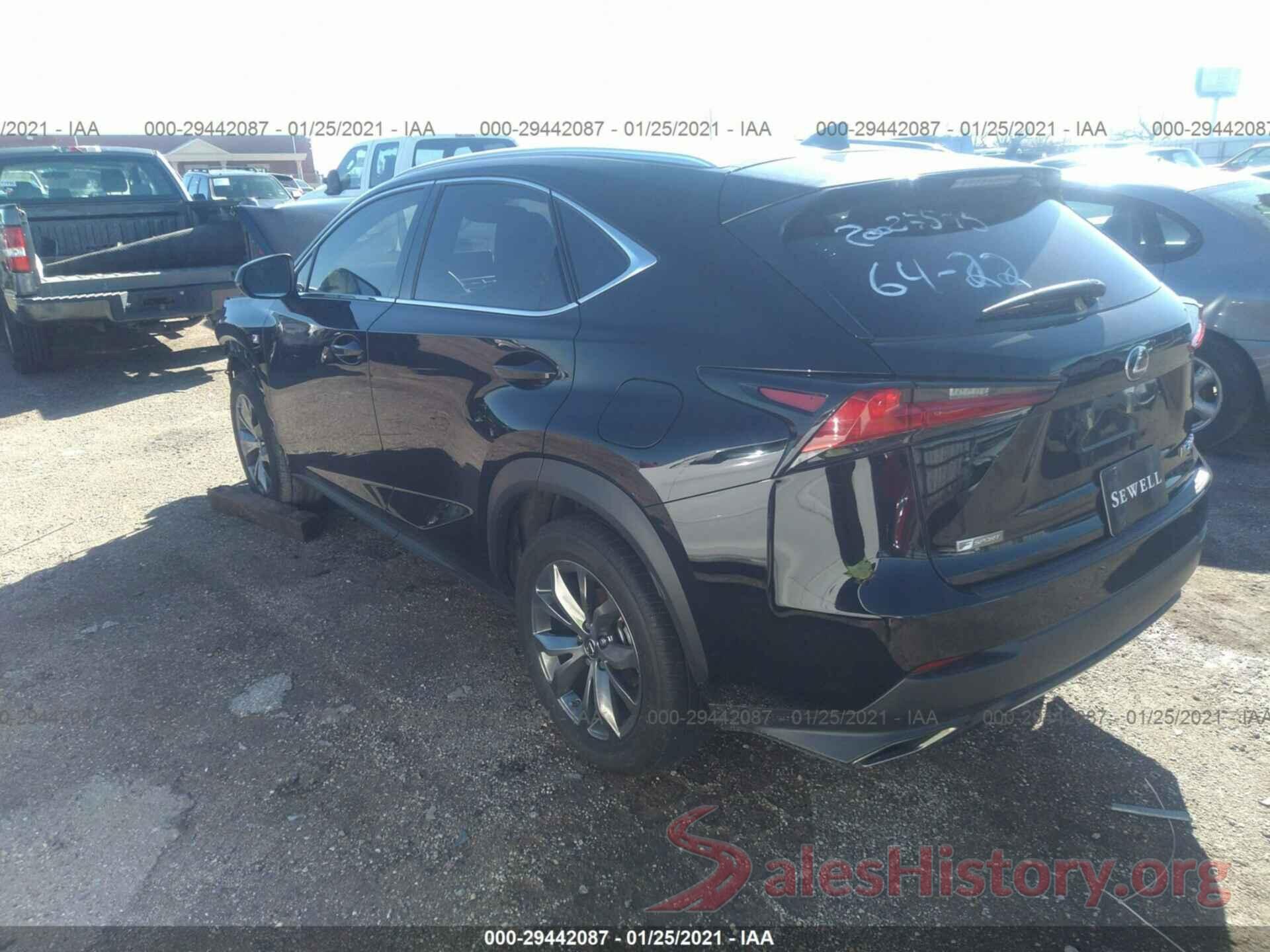 JTJSARBZ9L2168599 2020 LEXUS NX