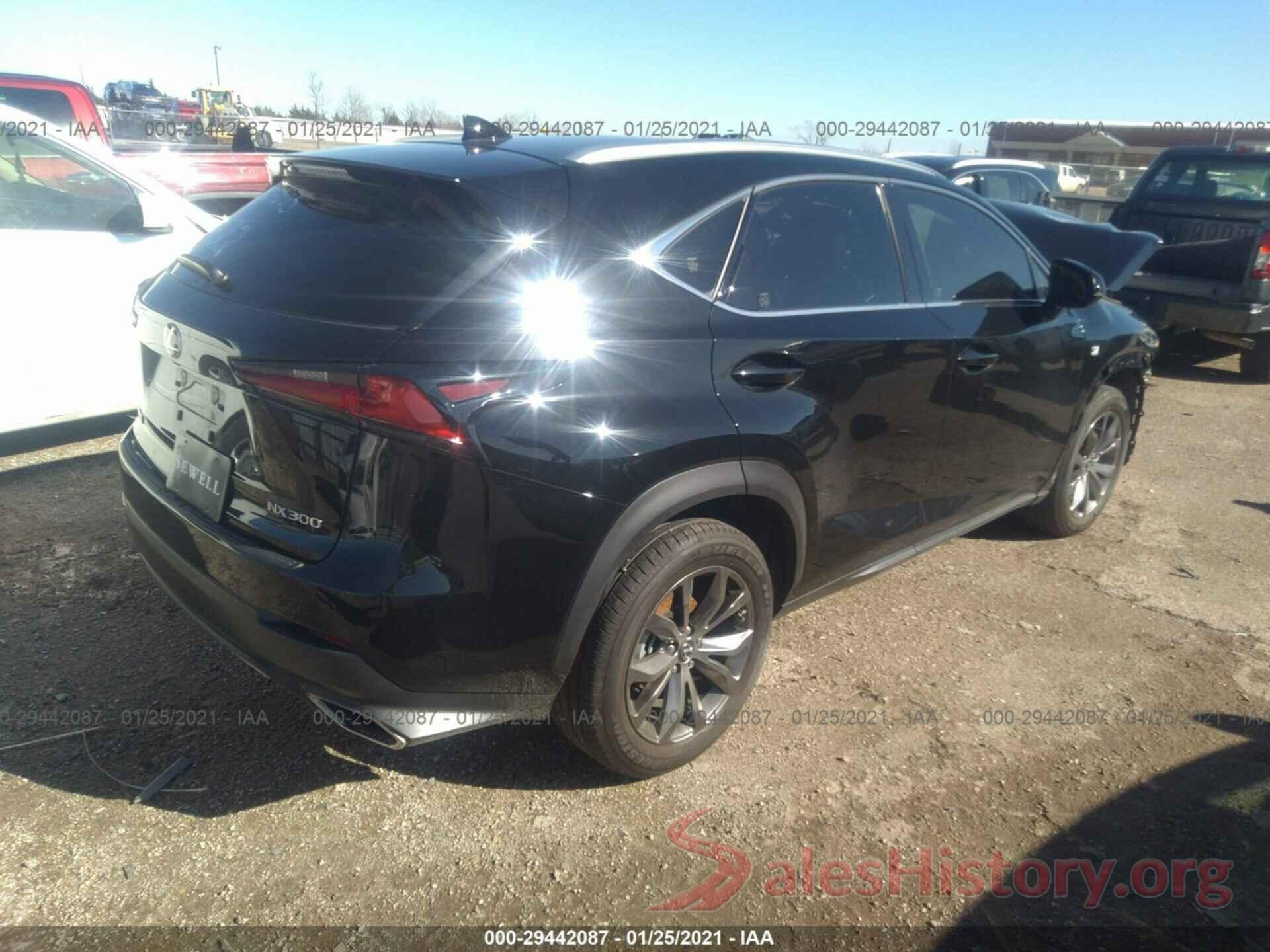 JTJSARBZ9L2168599 2020 LEXUS NX