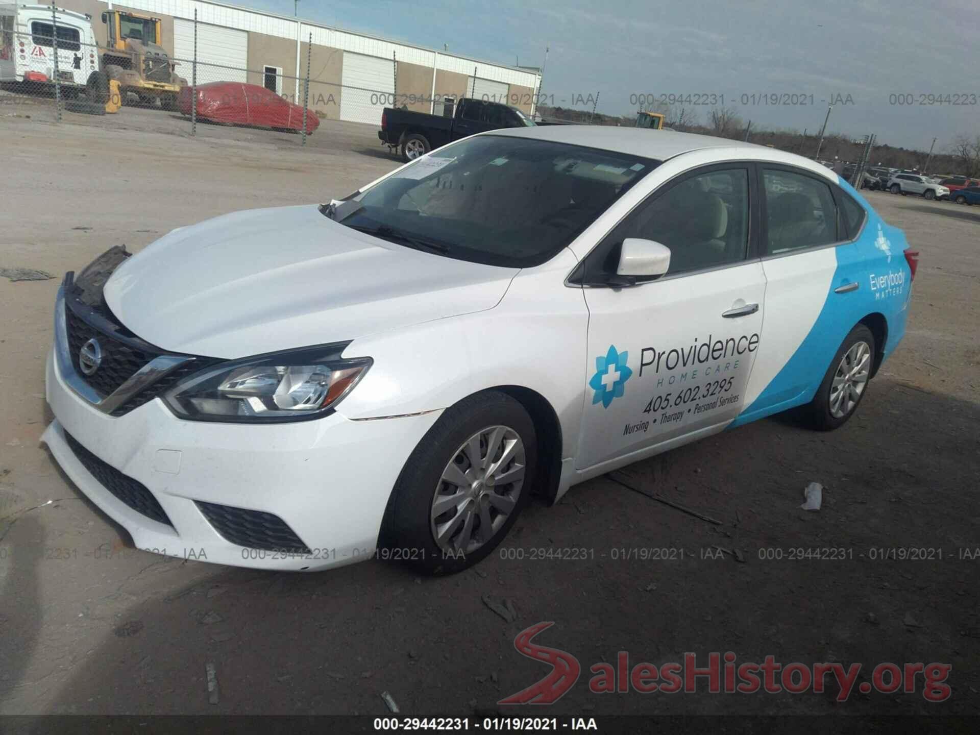 3N1AB7AP9HY308923 2017 NISSAN SENTRA