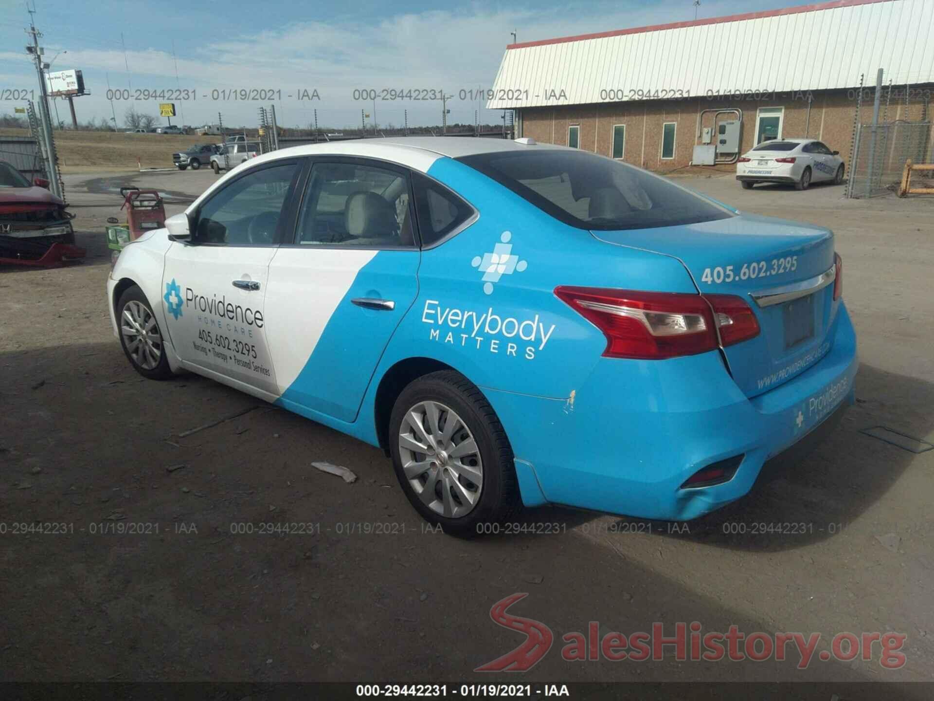 3N1AB7AP9HY308923 2017 NISSAN SENTRA