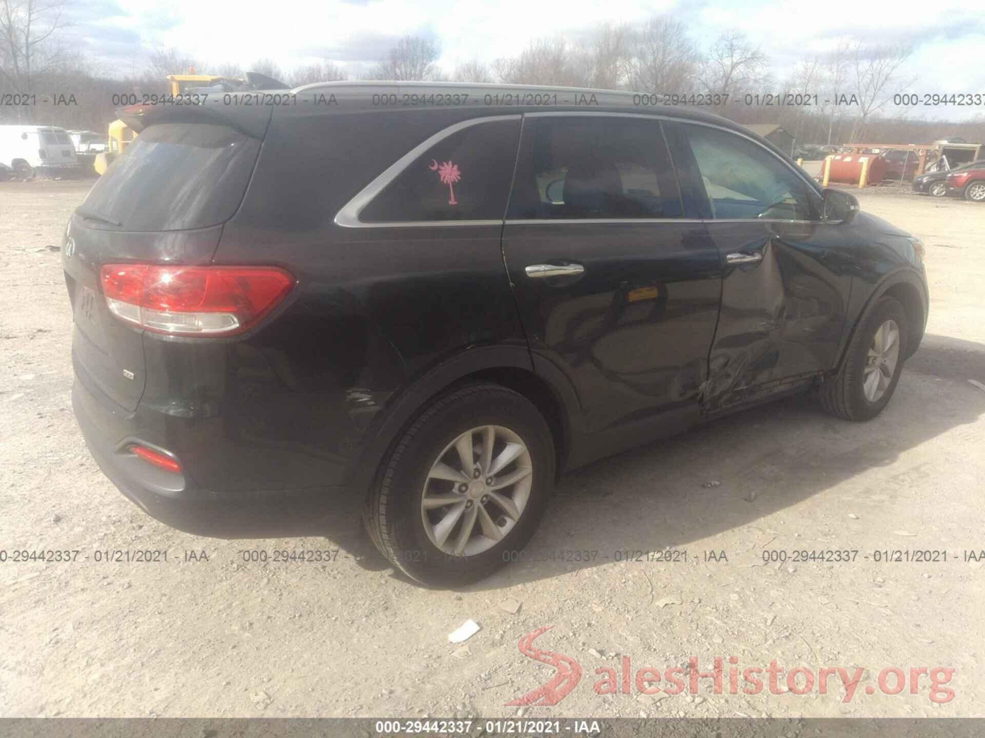 5XYPGDA34GG034540 2016 KIA SORENTO