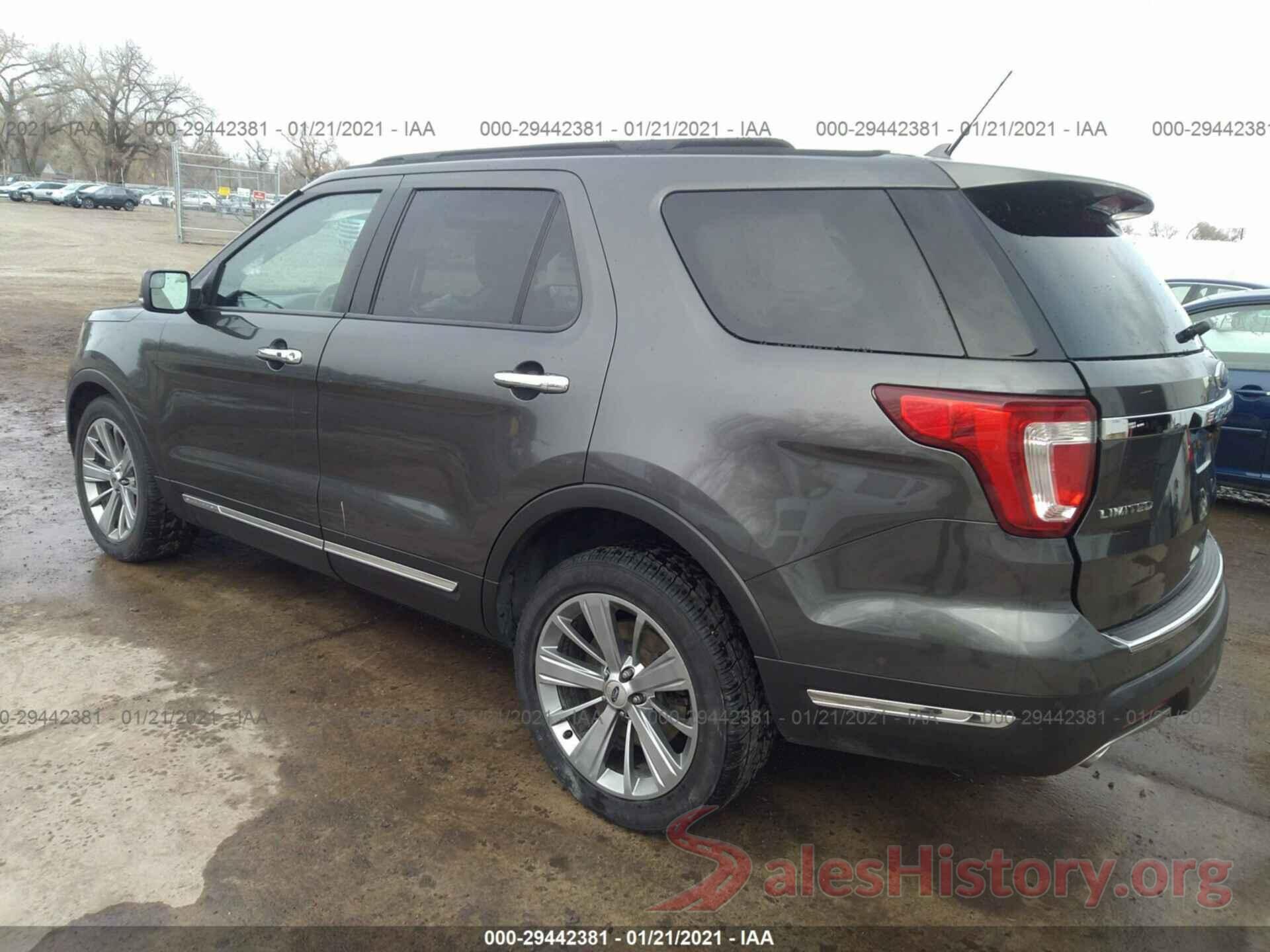 1FM5K8F89JGA99255 2018 FORD EXPLORER