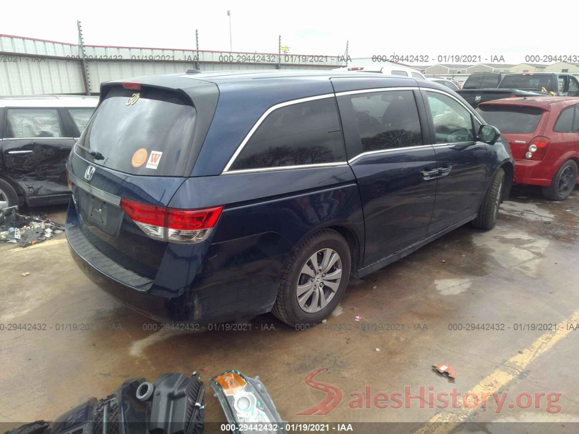 5FNRL5H63GB035759 2016 HONDA ODYSSEY