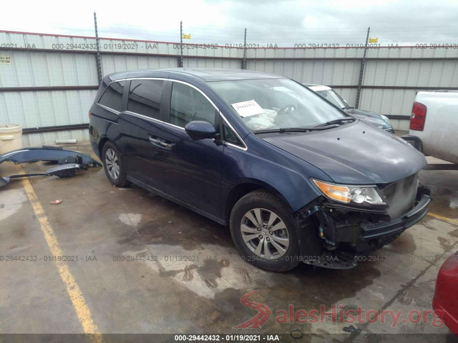 5FNRL5H63GB035759 2016 HONDA ODYSSEY