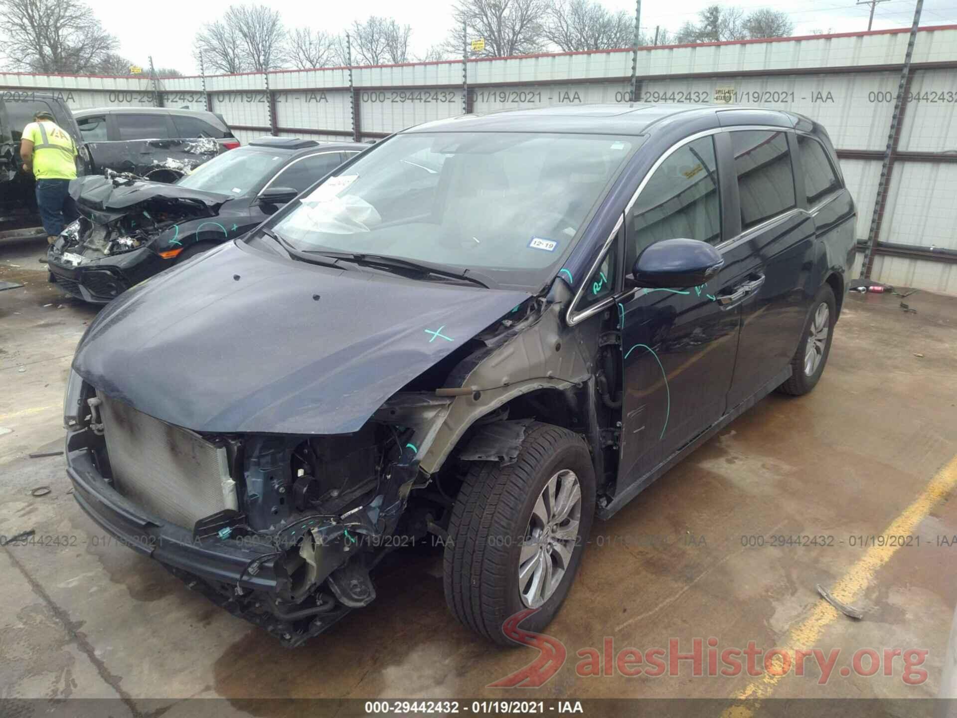 5FNRL5H63GB035759 2016 HONDA ODYSSEY