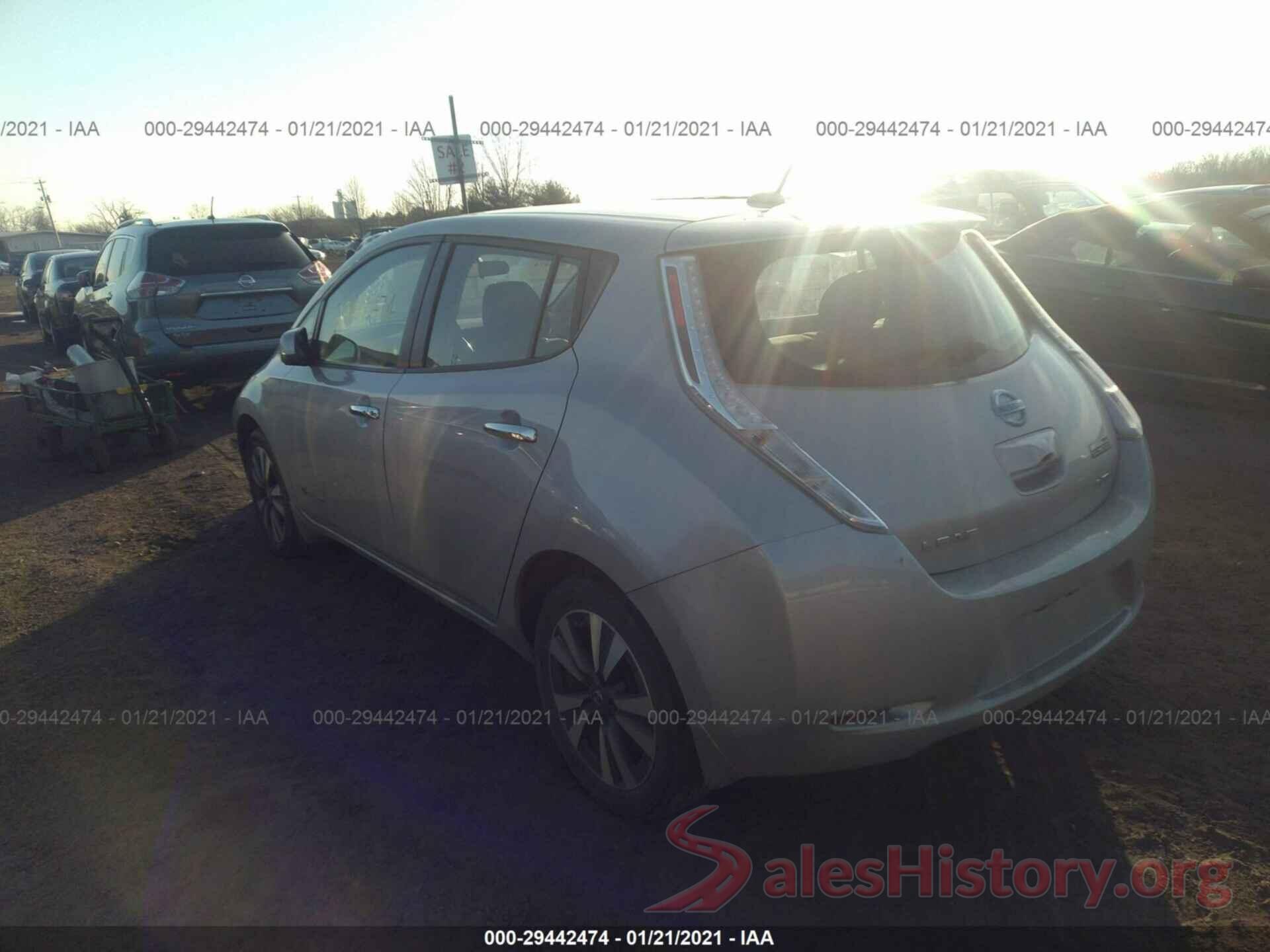 1N4BZ0CP7HC302604 2017 NISSAN LEAF