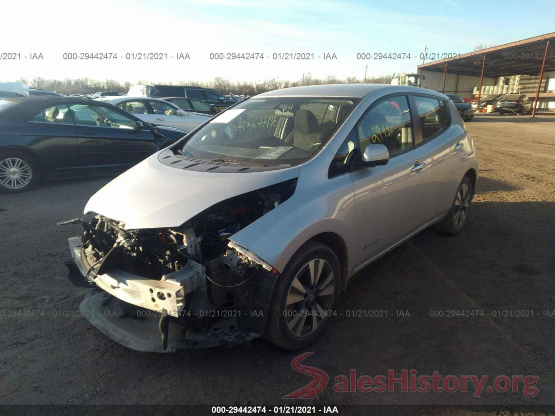 1N4BZ0CP7HC302604 2017 NISSAN LEAF