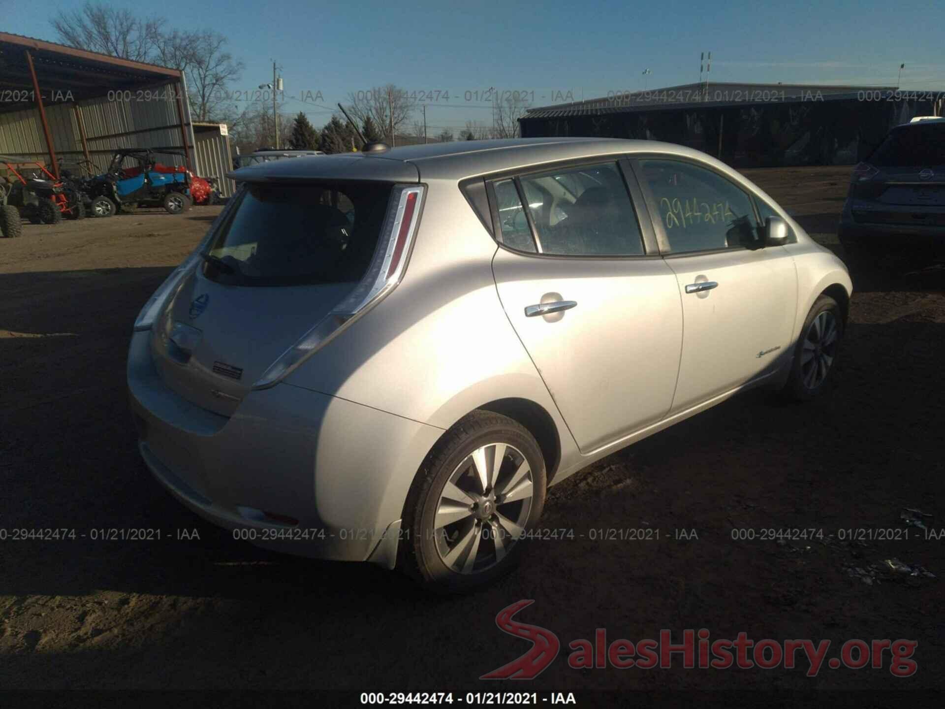 1N4BZ0CP7HC302604 2017 NISSAN LEAF