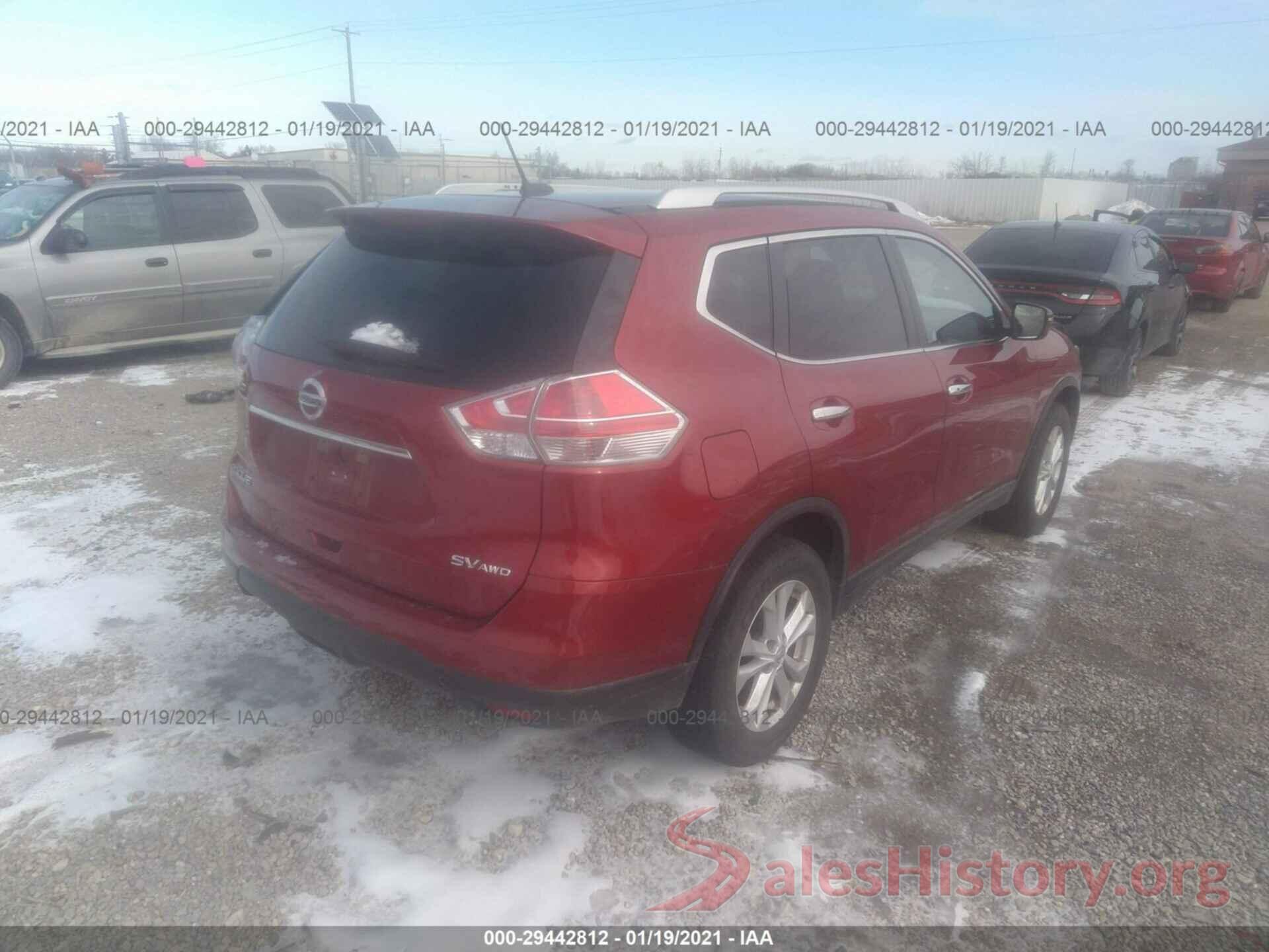 KNMAT2MV5GP708520 2016 NISSAN ROGUE