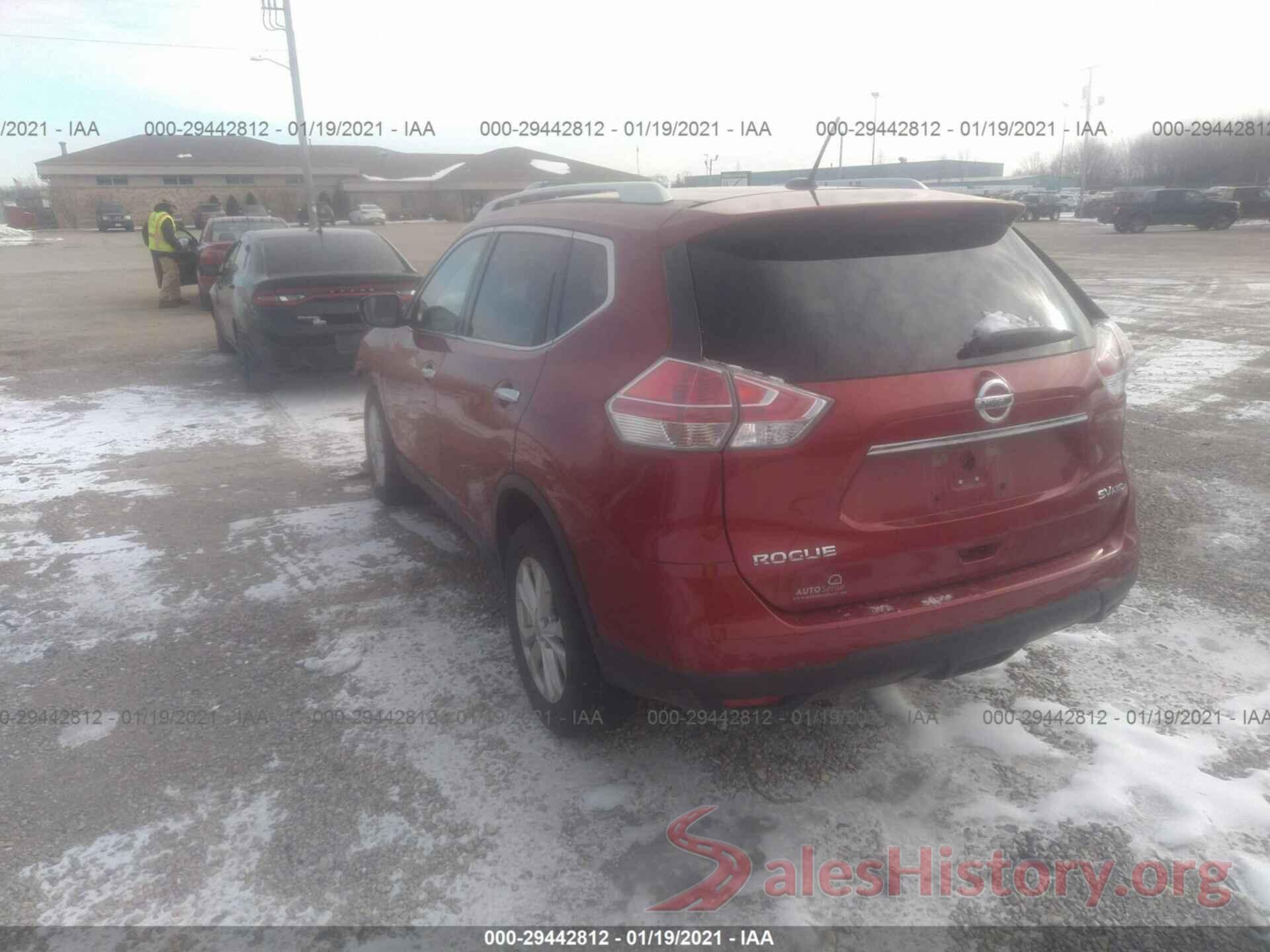 KNMAT2MV5GP708520 2016 NISSAN ROGUE