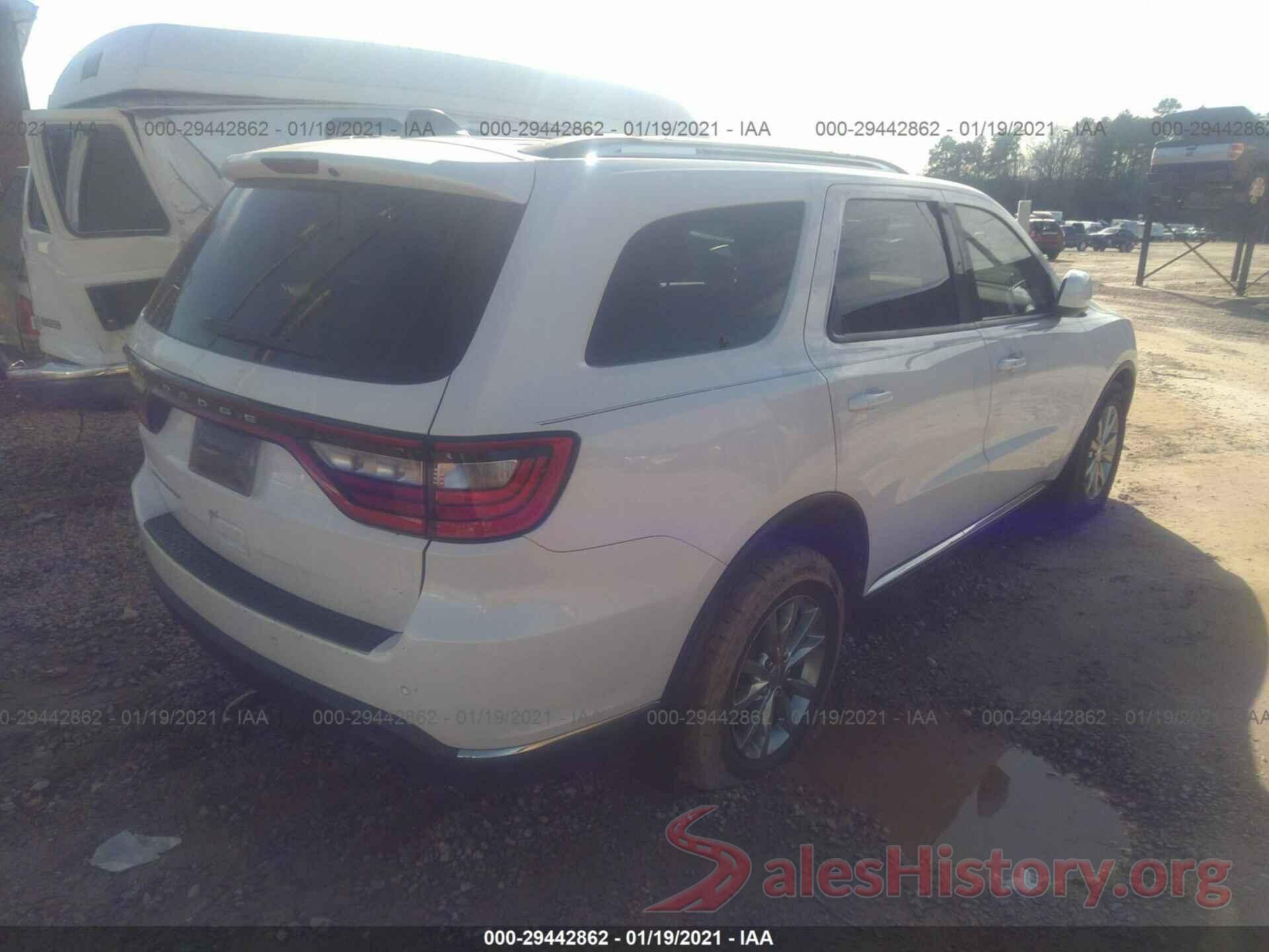 1C4RDHAGXHC757522 2017 DODGE DURANGO