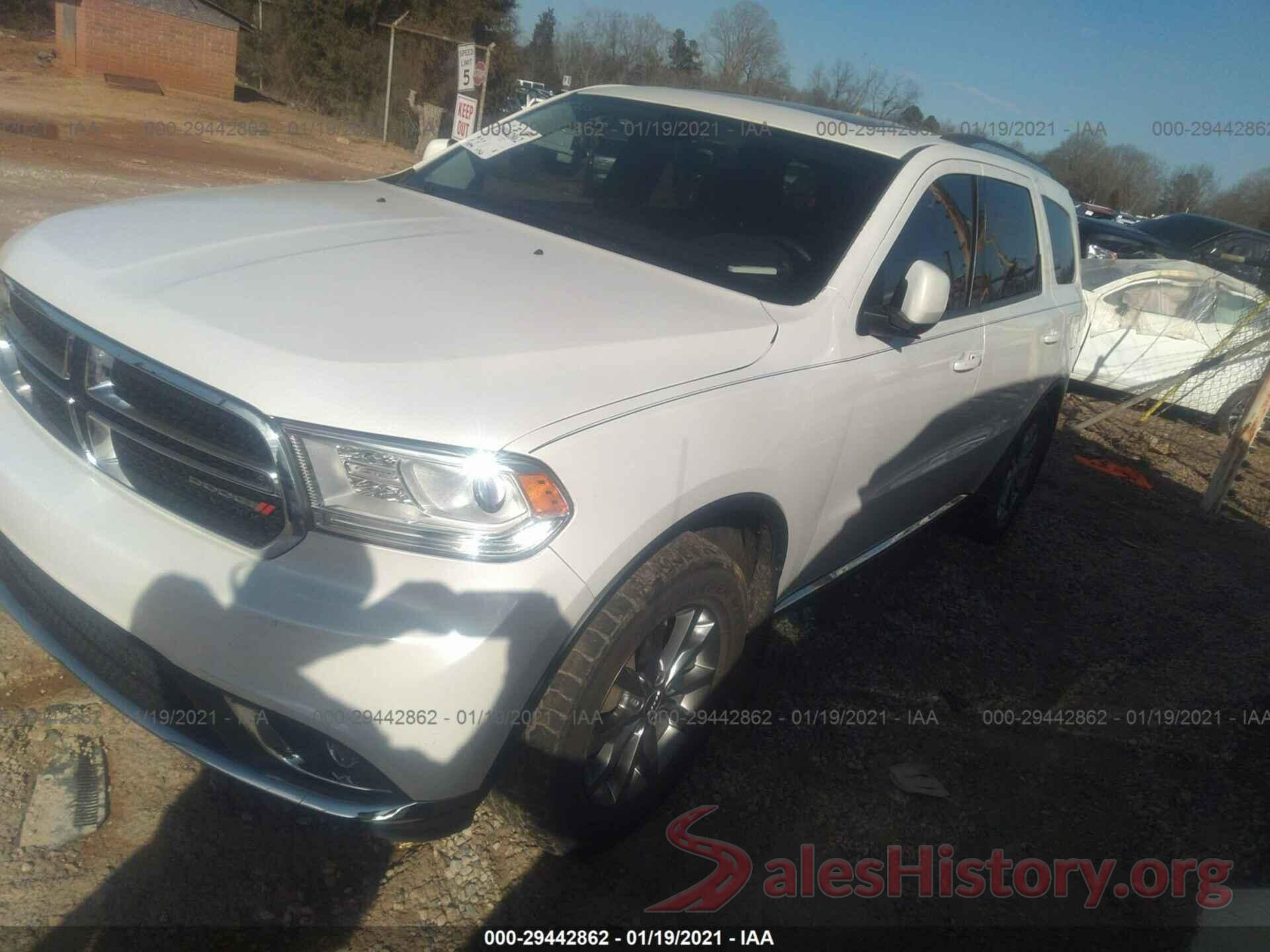 1C4RDHAGXHC757522 2017 DODGE DURANGO