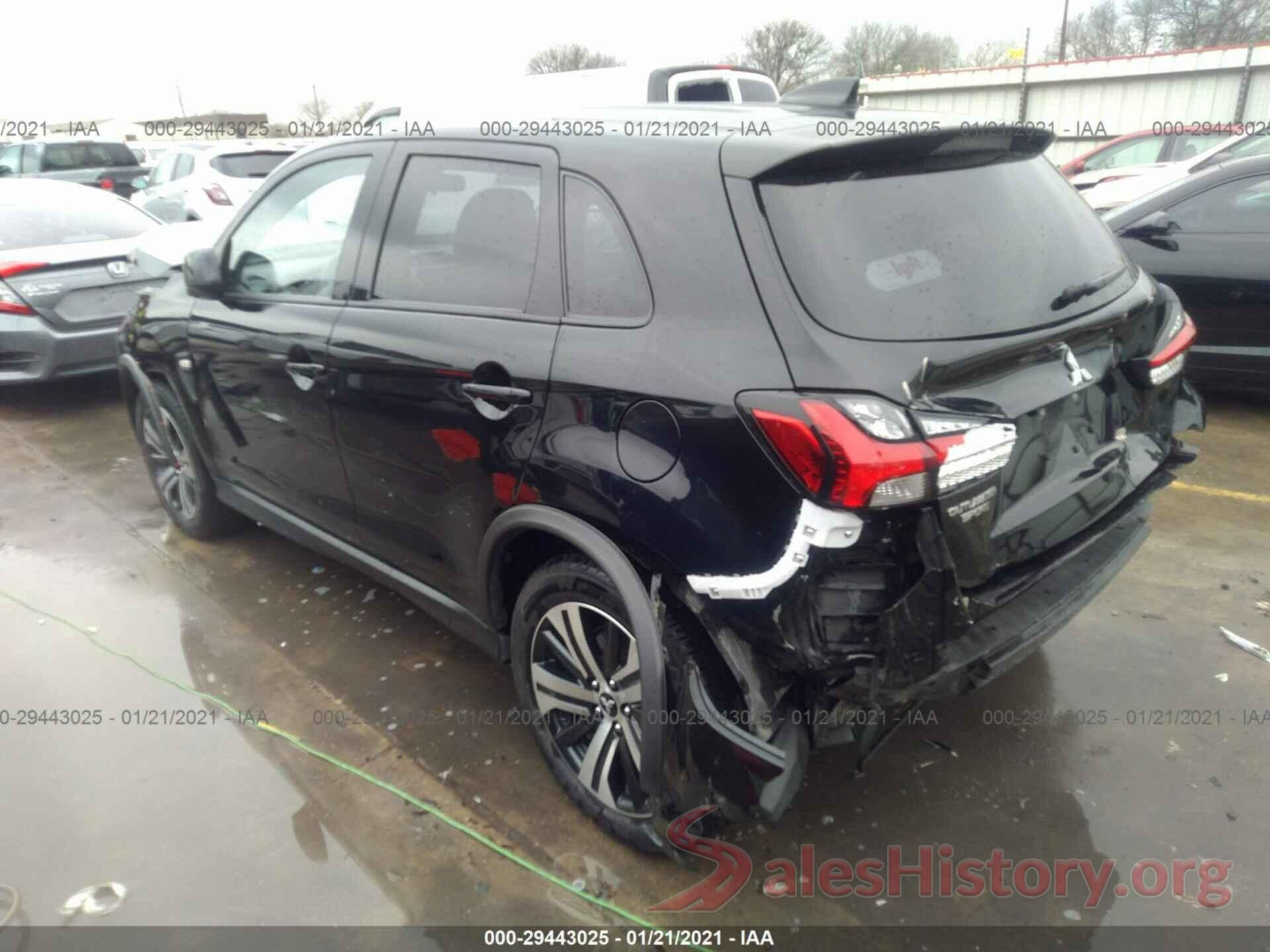 JA4AP3AU4LU020858 2020 MITSUBISHI OUTLANDER SPORT