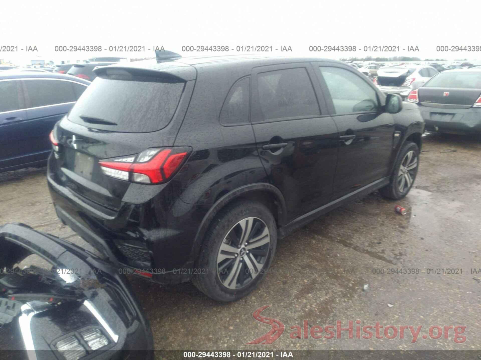 JA4AP3AUXLU012229 2020 MITSUBISHI OUTLANDER SPORT