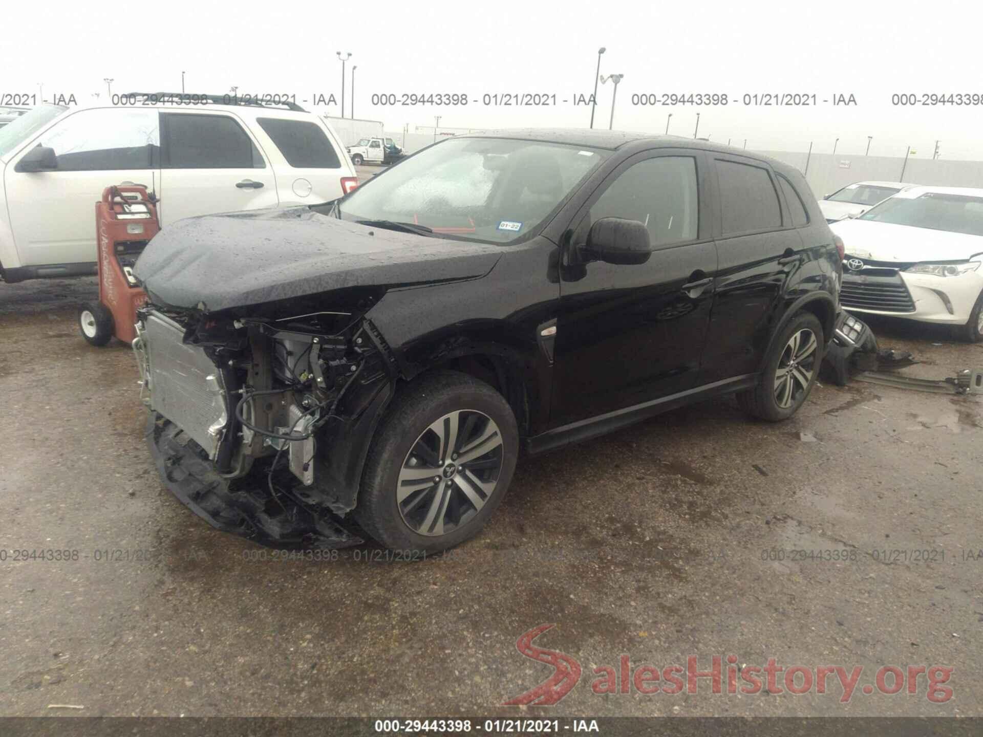 JA4AP3AUXLU012229 2020 MITSUBISHI OUTLANDER SPORT