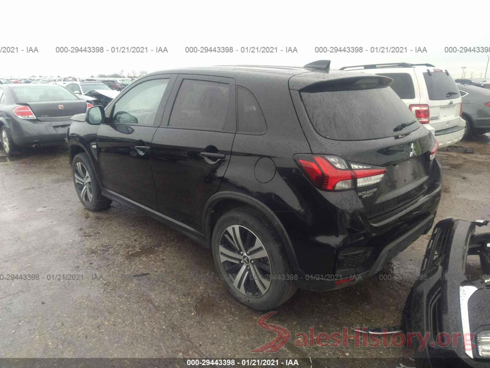 JA4AP3AUXLU012229 2020 MITSUBISHI OUTLANDER SPORT