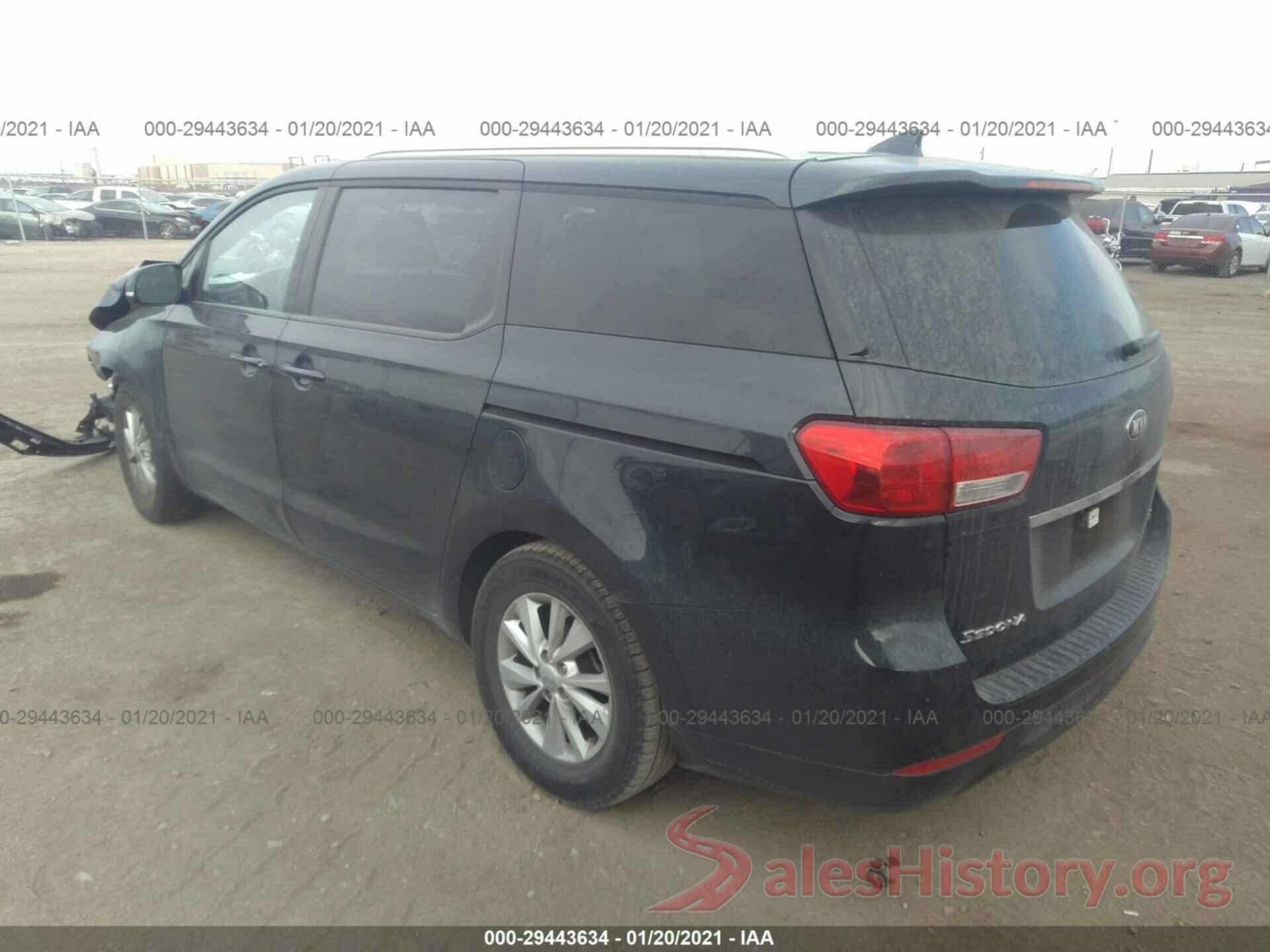 KNDMB5C16G6183036 2016 KIA SEDONA