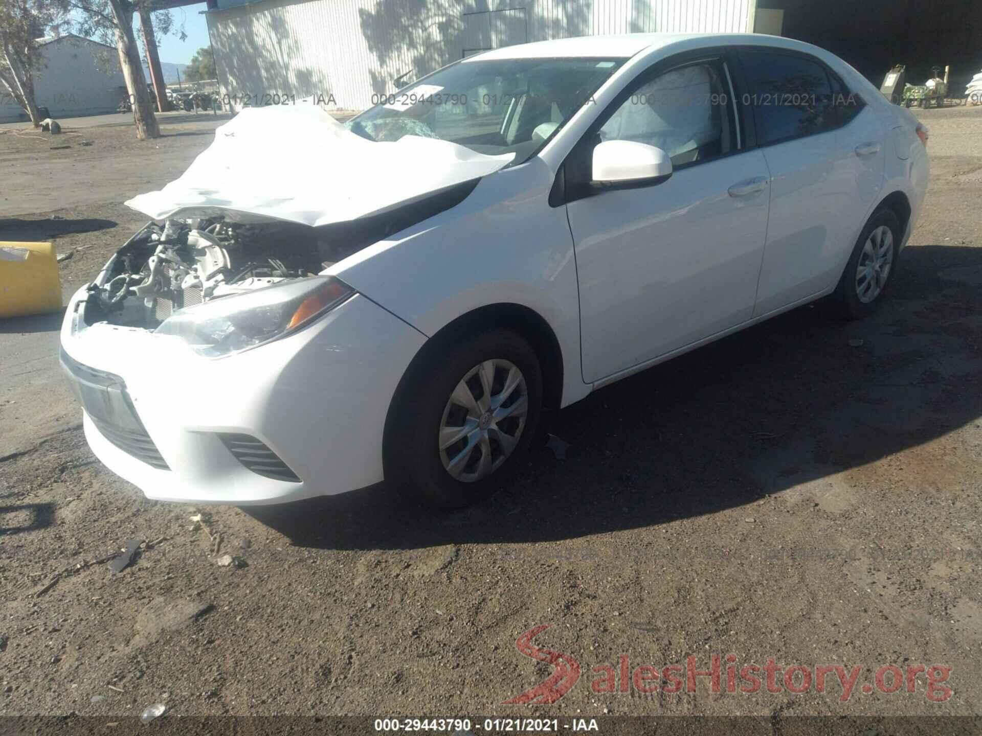 5YFBURHE7GP429346 2016 TOYOTA COROLLA