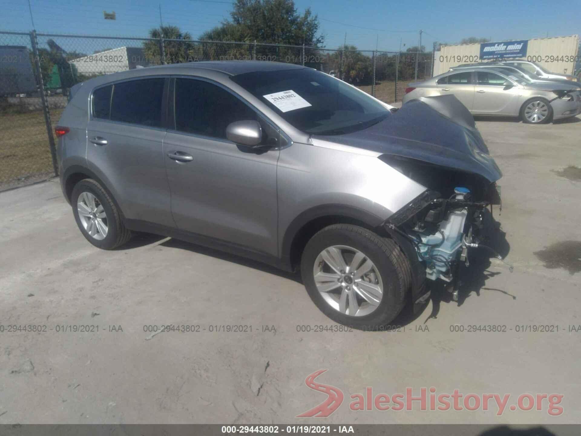 KNDPM3AC1K7623439 2019 KIA SPORTAGE