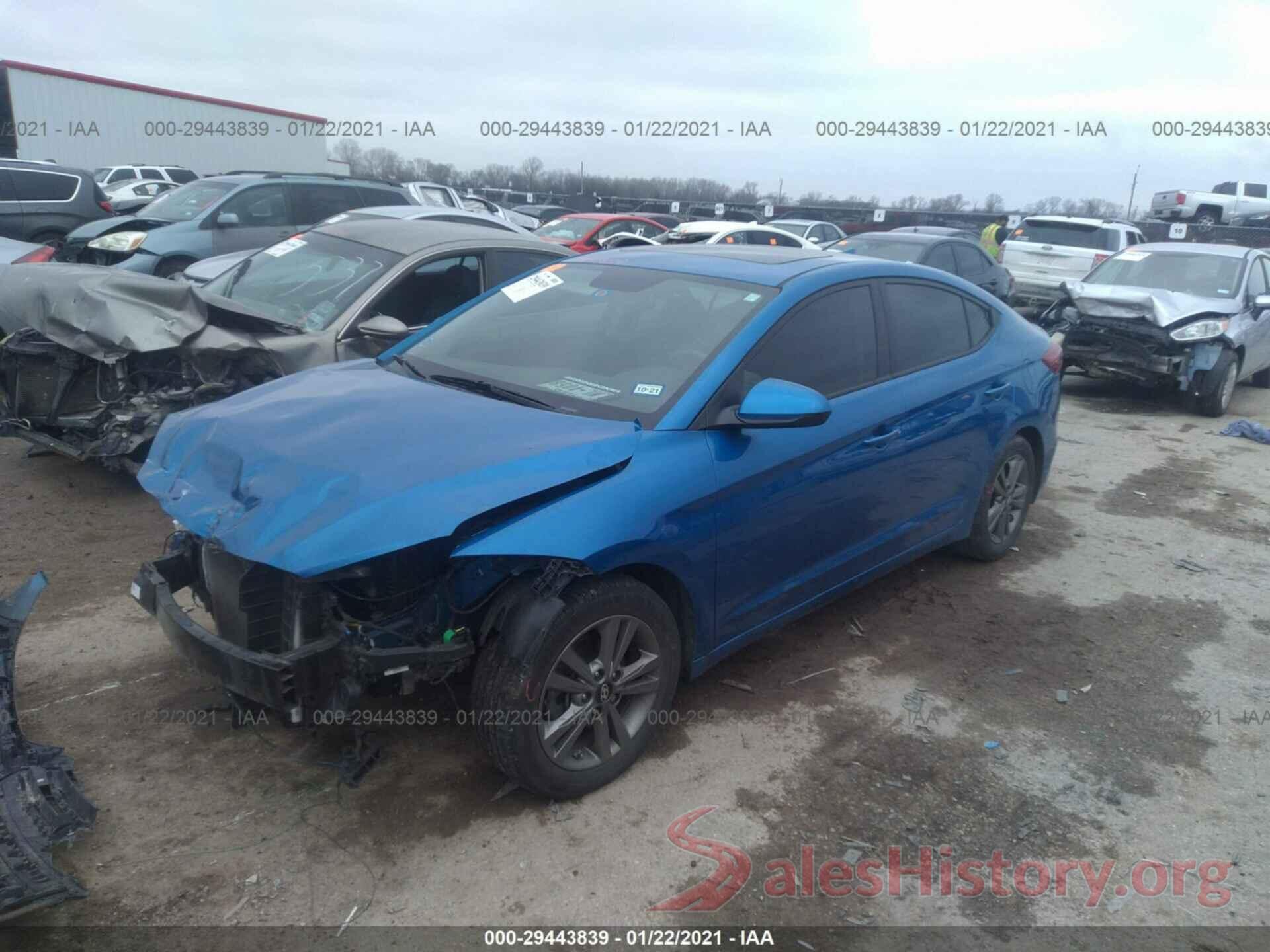 5NPD84LF1JH401157 2018 HYUNDAI ELANTRA