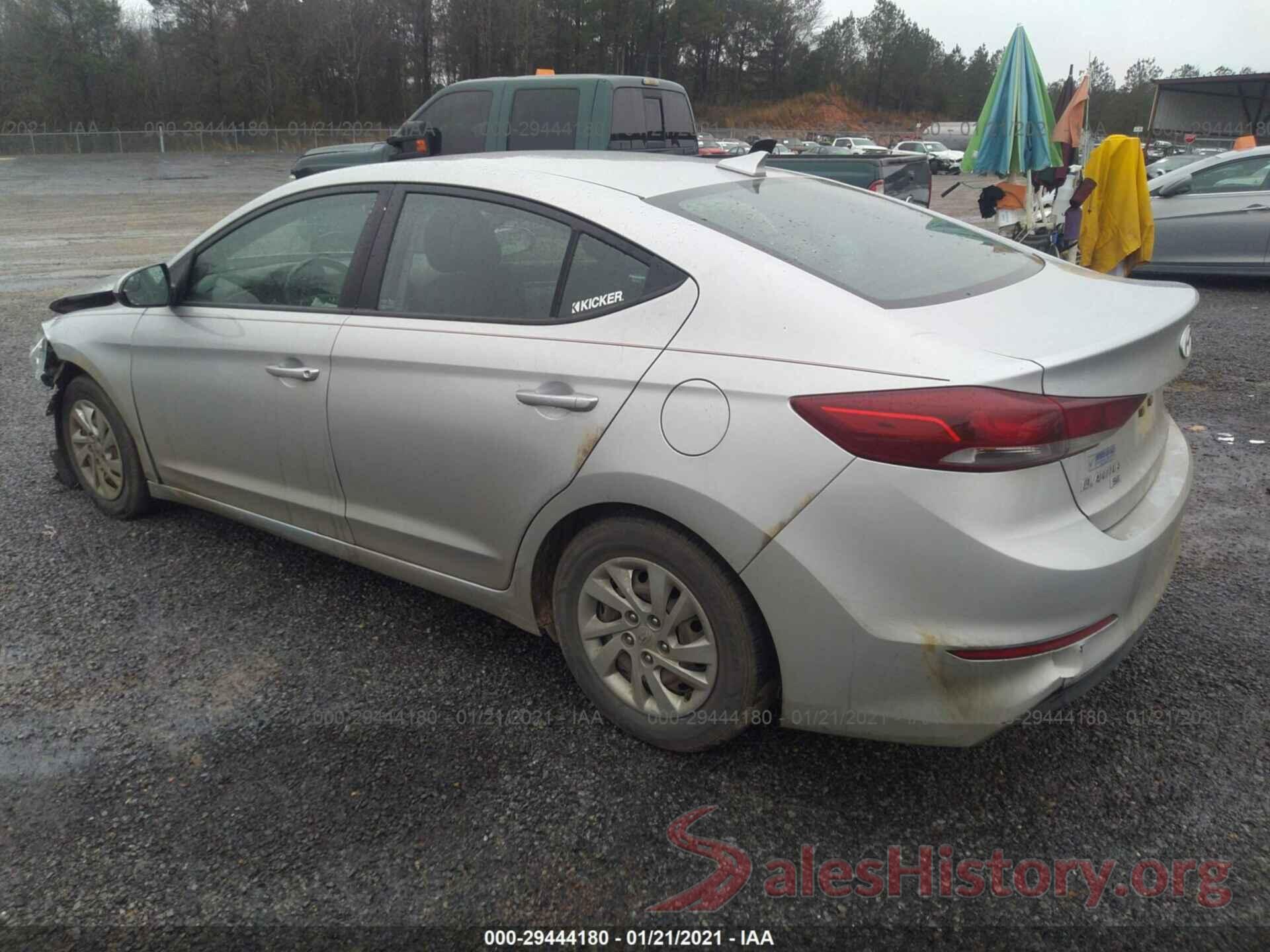 5NPD74LF8HH151378 2017 HYUNDAI ELANTRA