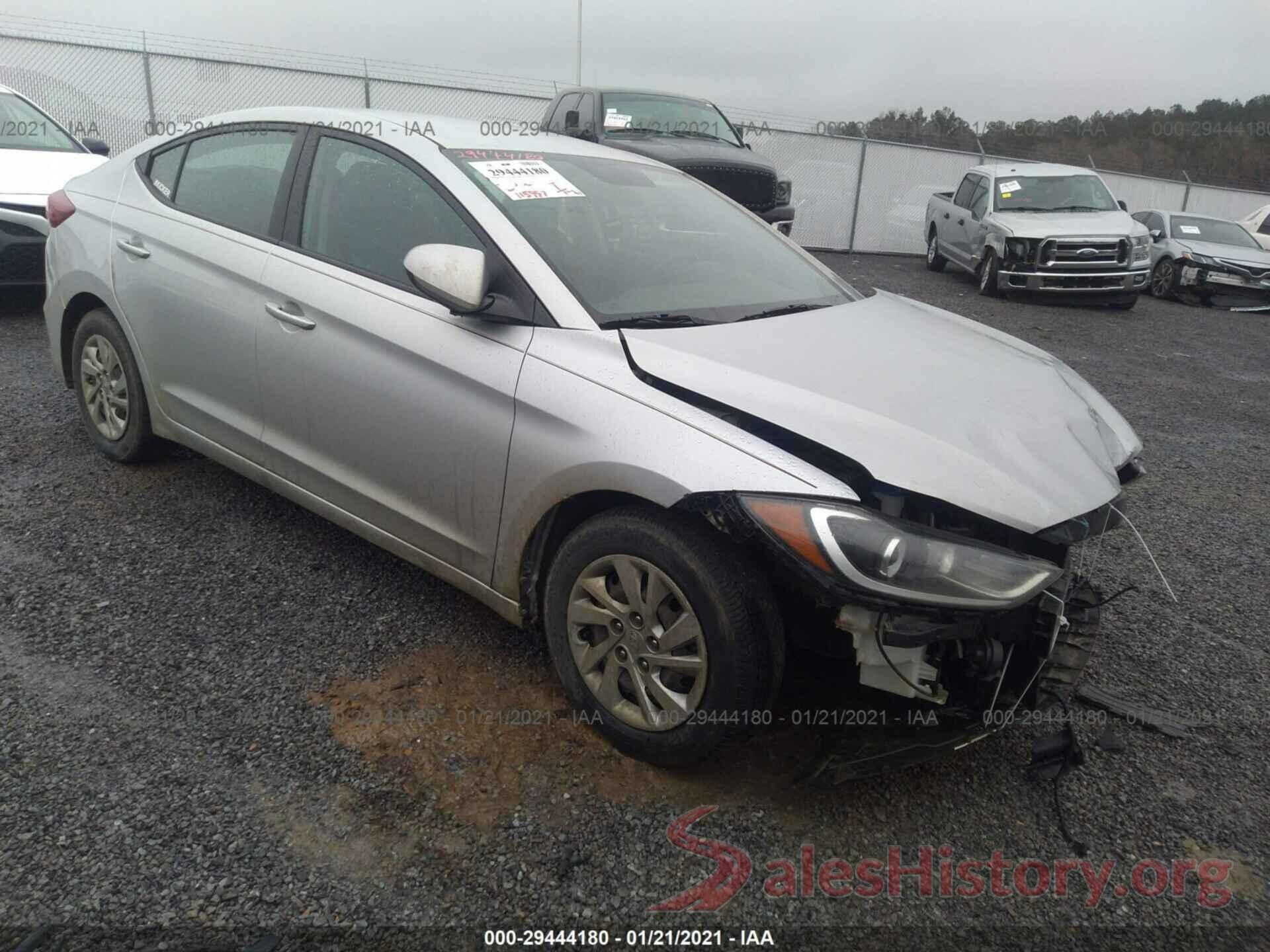 5NPD74LF8HH151378 2017 HYUNDAI ELANTRA