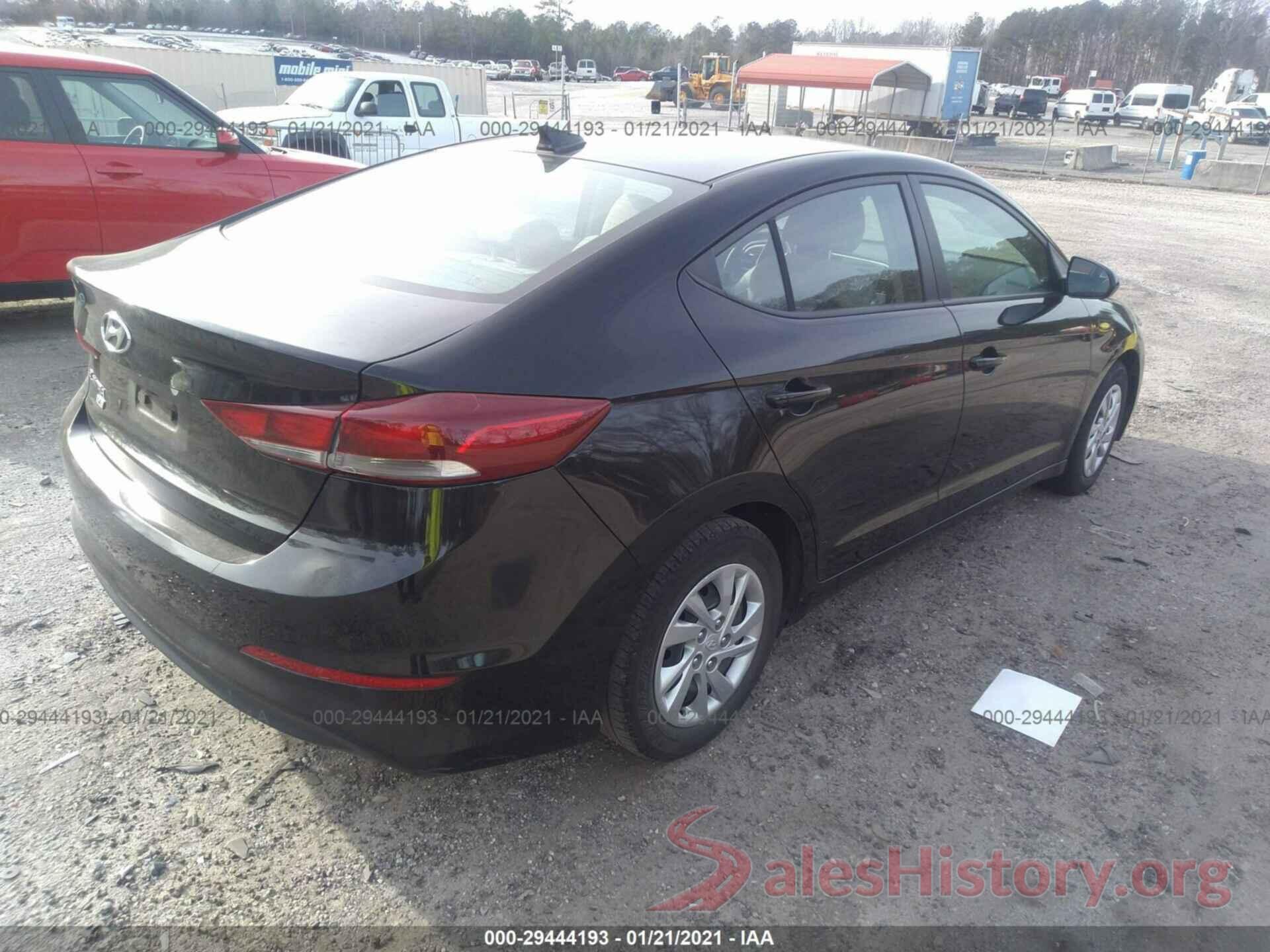 KMHD74LF2HU128096 2017 HYUNDAI ELANTRA