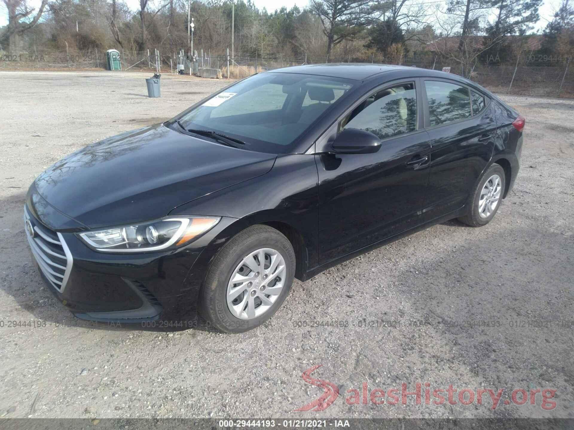 KMHD74LF2HU128096 2017 HYUNDAI ELANTRA