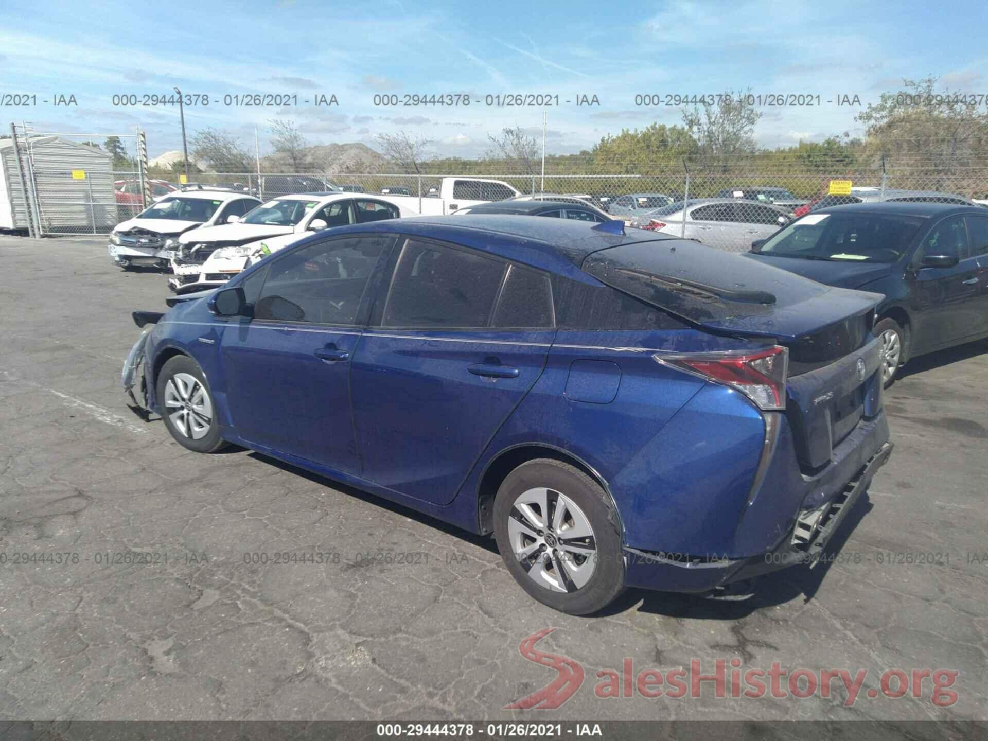 JTDKARFU5H3534125 2017 TOYOTA PRIUS