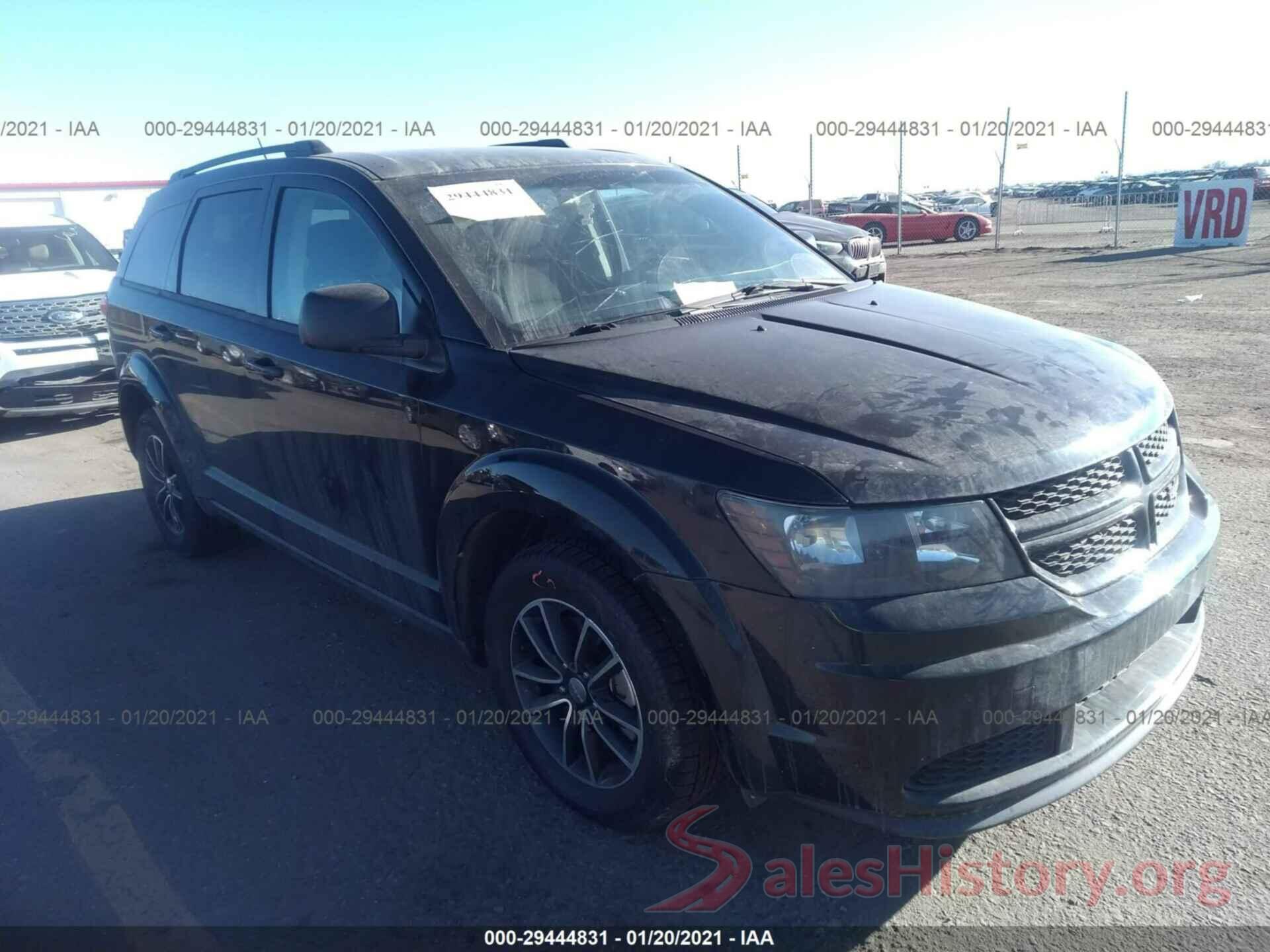 3C4PDDAGXHT596397 2017 DODGE JOURNEY