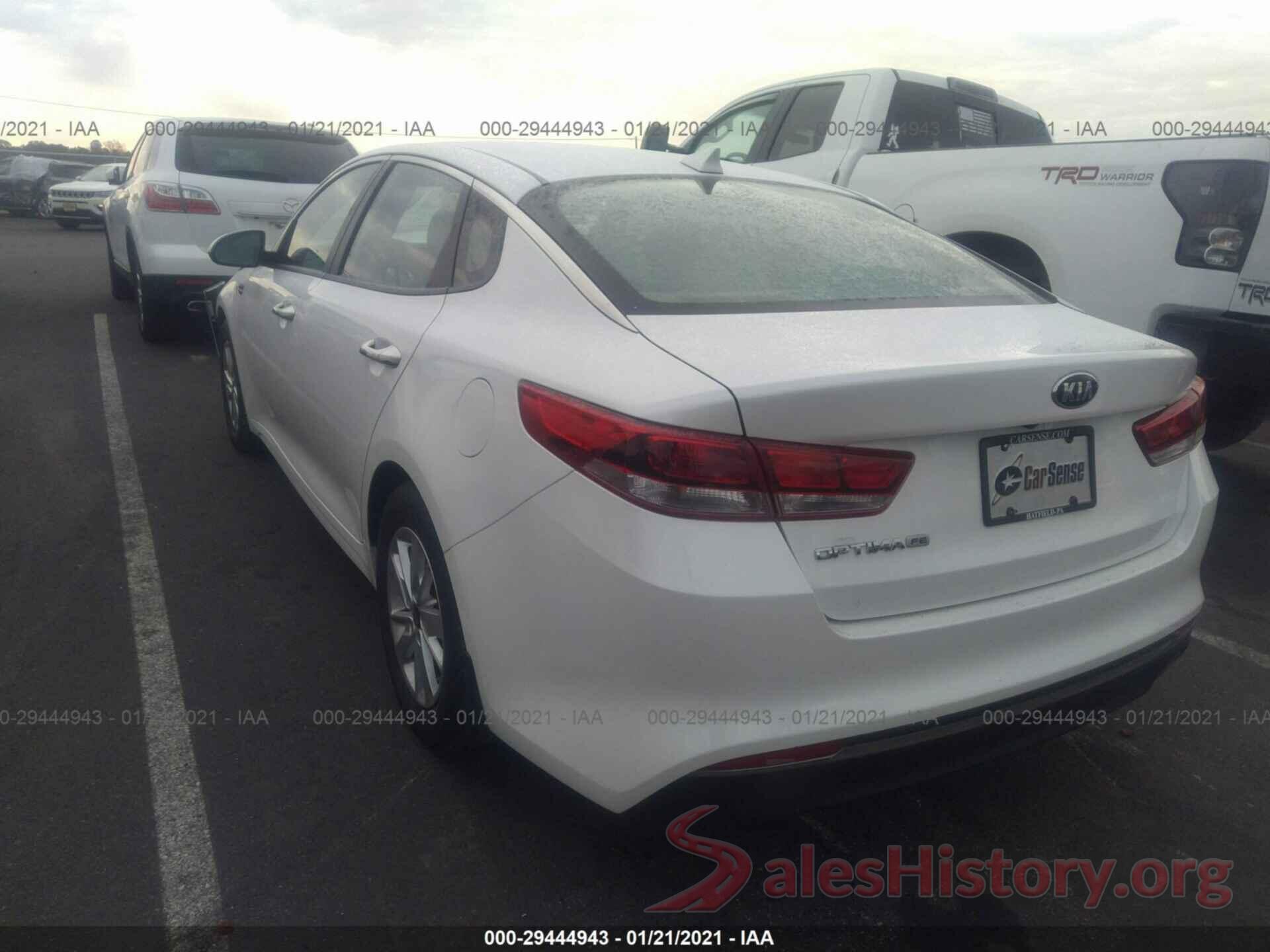 KNAGT4L34G5088161 2016 KIA OPTIMA