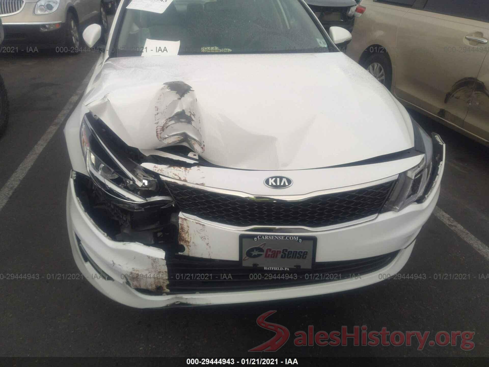 KNAGT4L34G5088161 2016 KIA OPTIMA