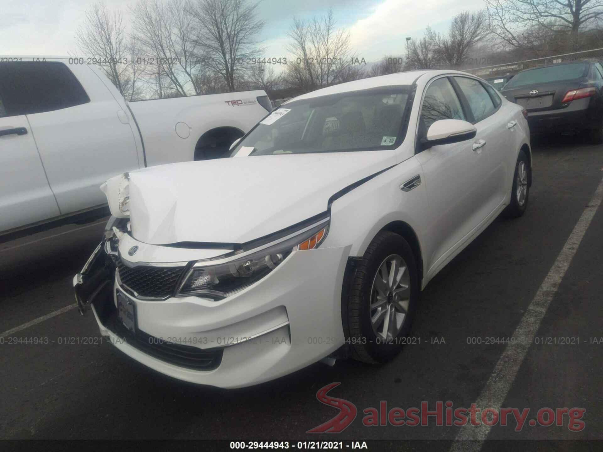 KNAGT4L34G5088161 2016 KIA OPTIMA