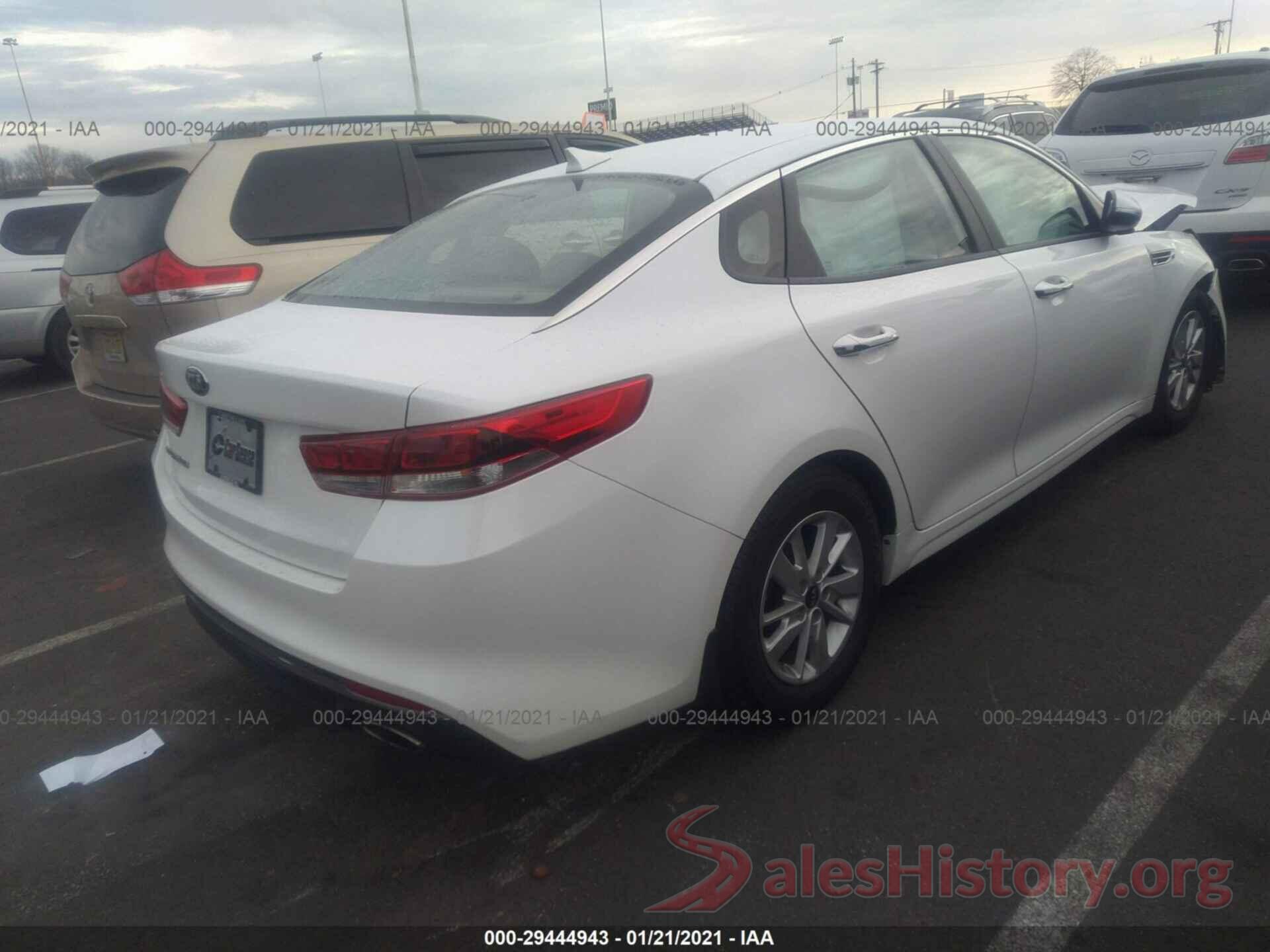 KNAGT4L34G5088161 2016 KIA OPTIMA