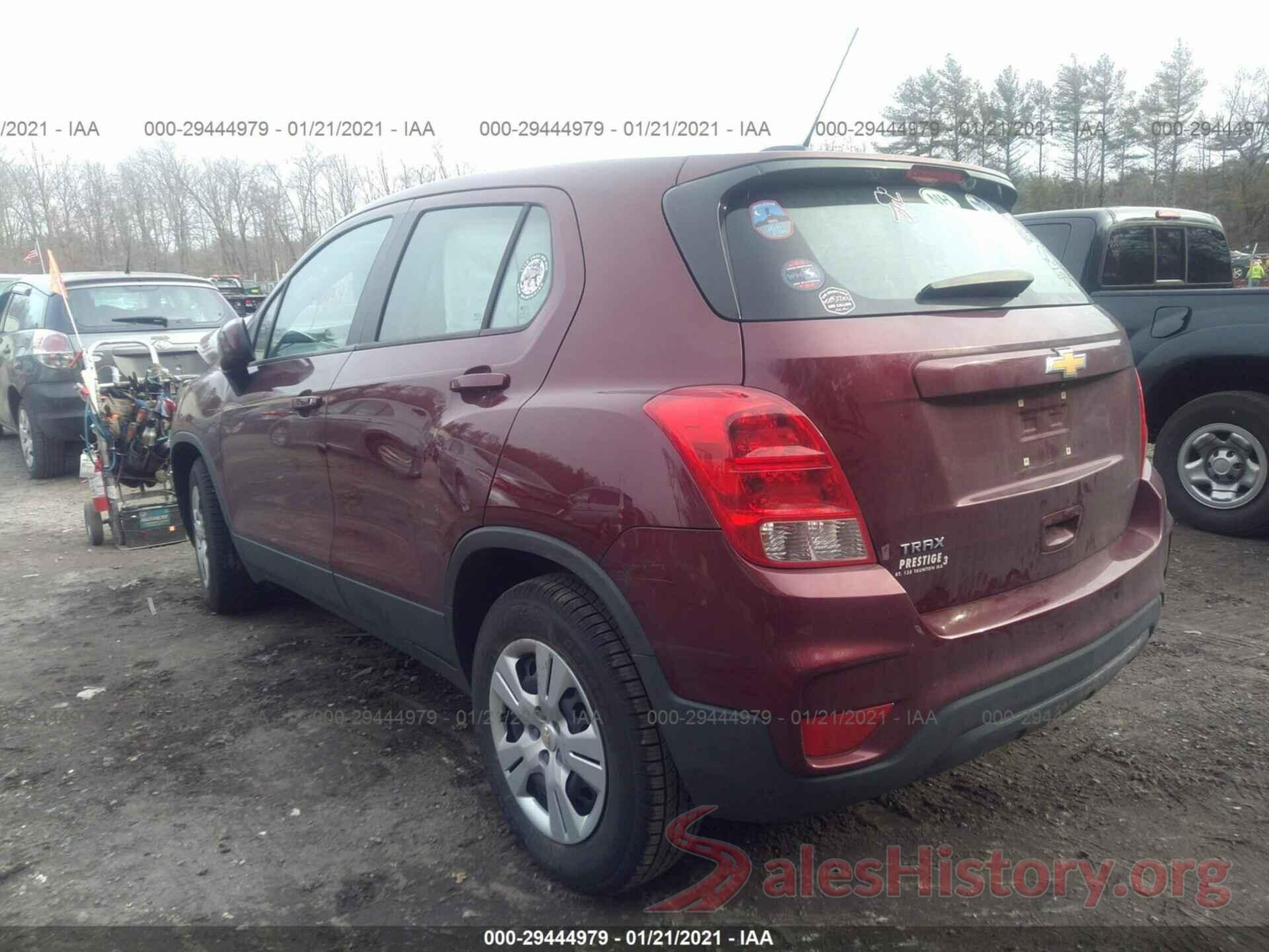 3GNCJKSB0HL222791 2017 CHEVROLET TRAX