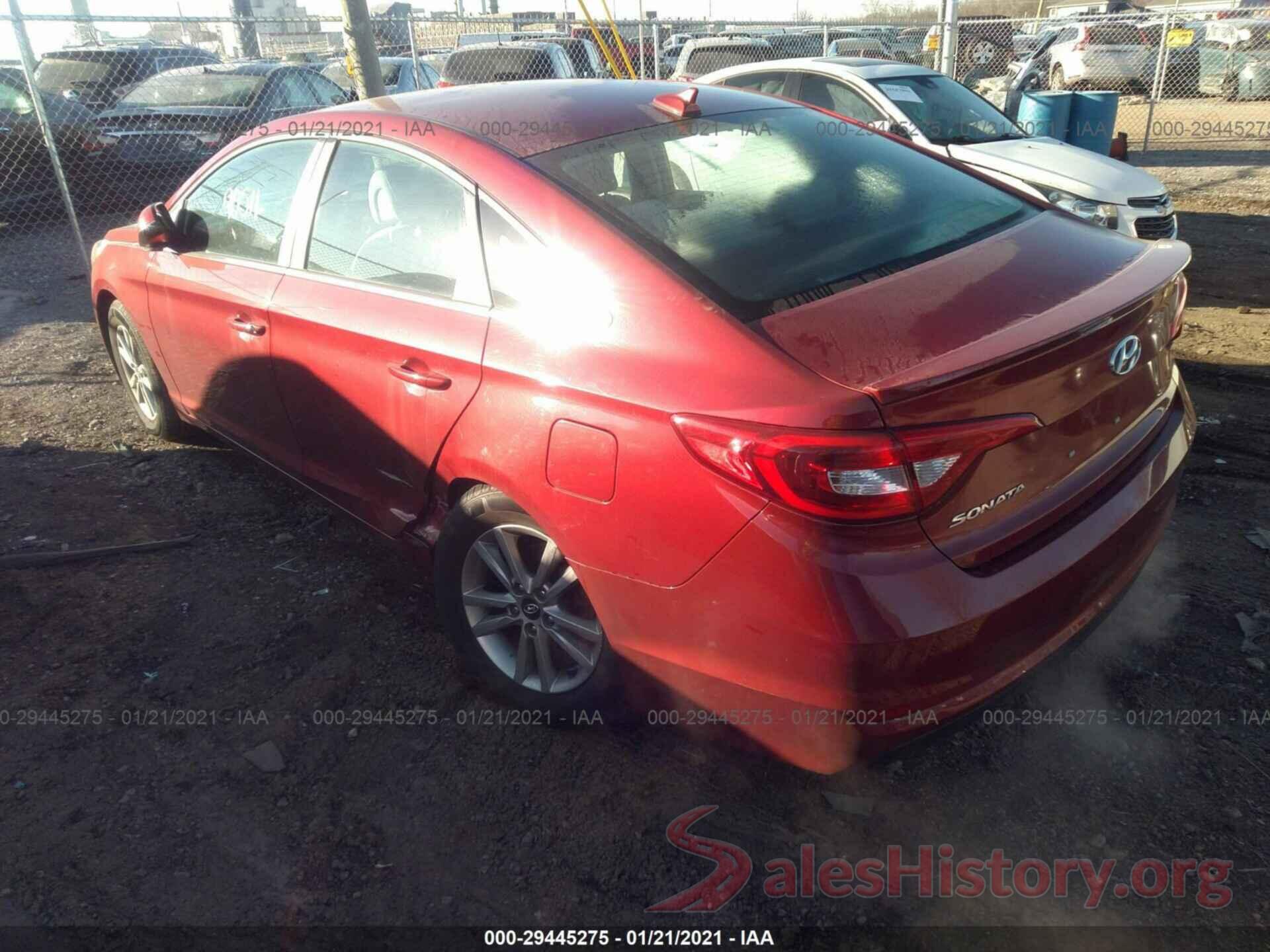 5NPE24AF5GH387166 2016 HYUNDAI SONATA