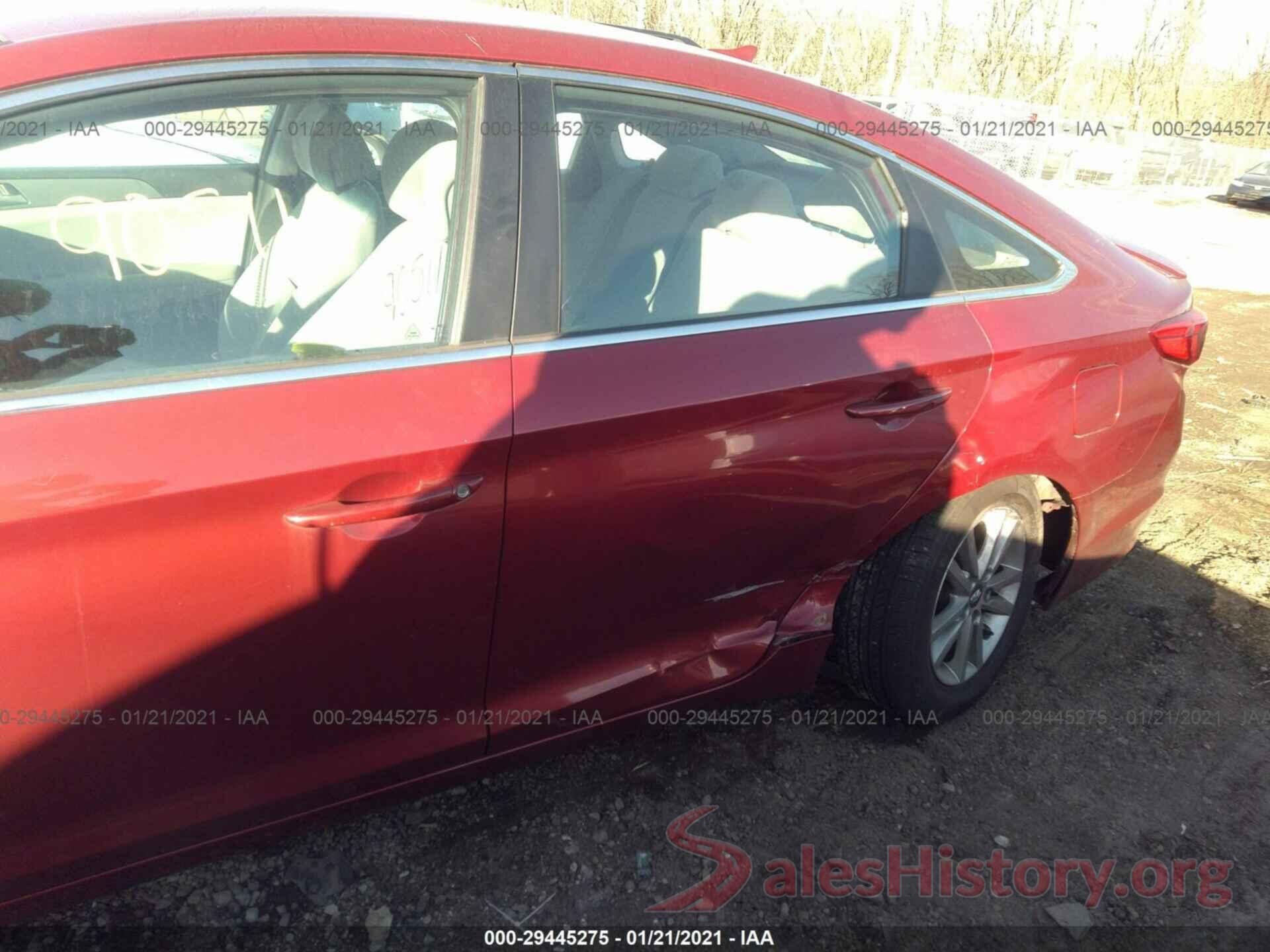 5NPE24AF5GH387166 2016 HYUNDAI SONATA