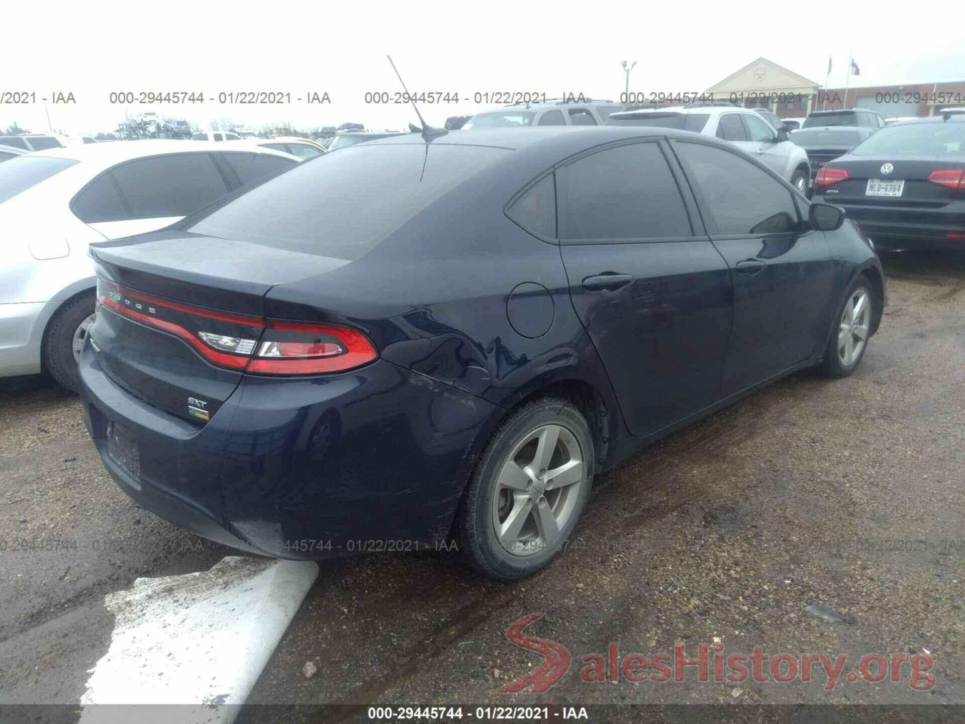 1C3CDFBA6GD605092 2016 DODGE DART